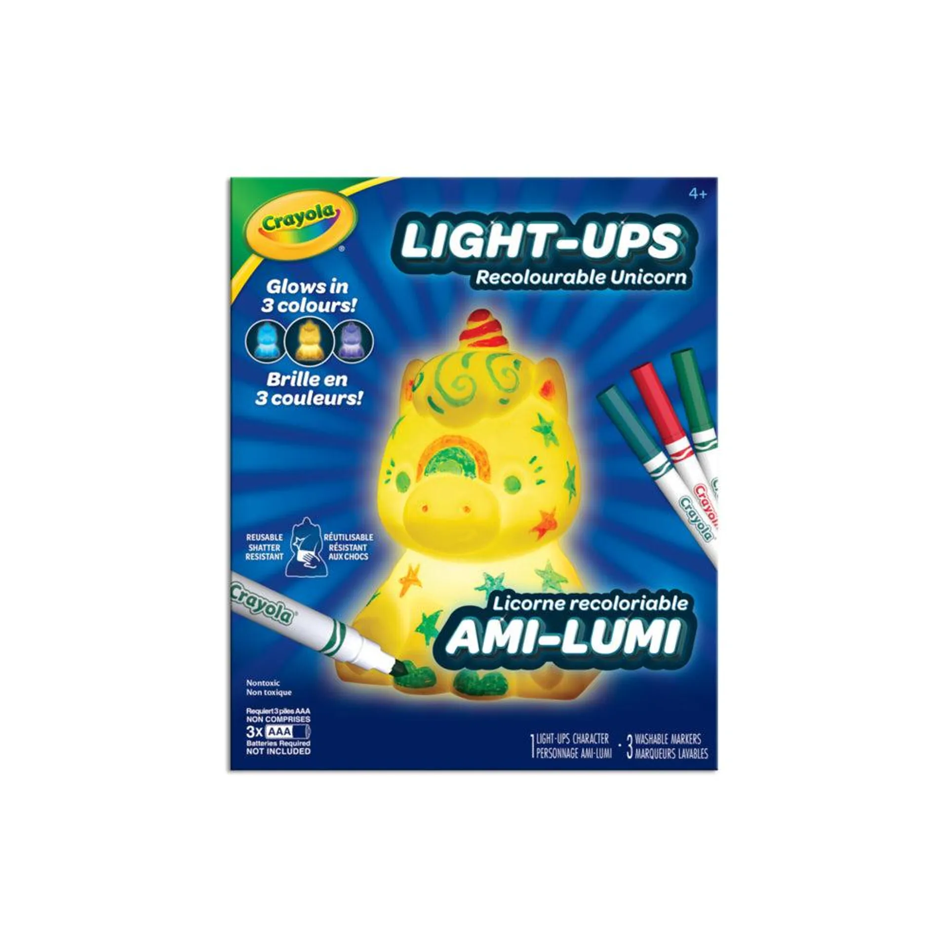 Crayola - Licorne recolorable Light-Ups de