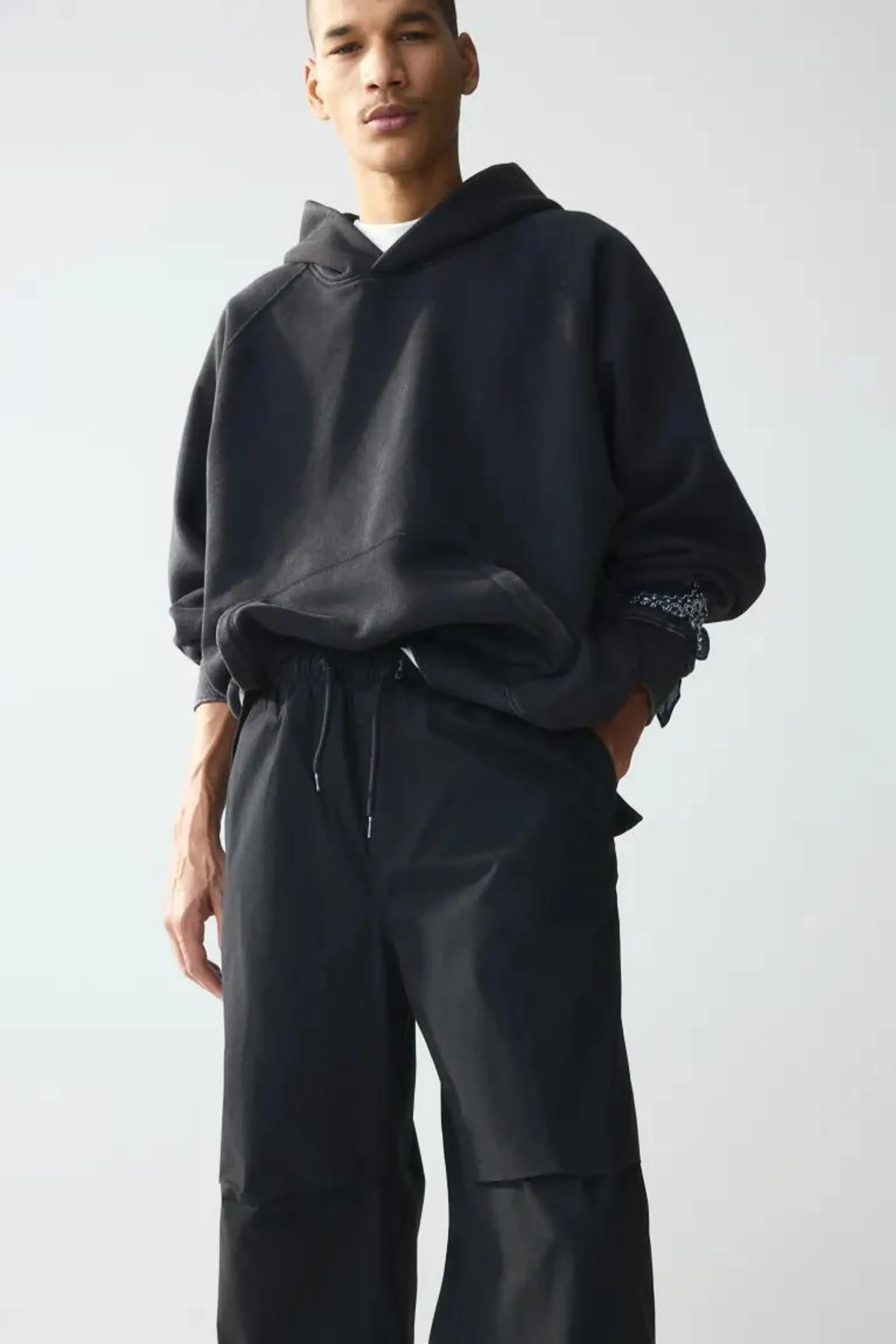 Loose Fit Parachute Pants