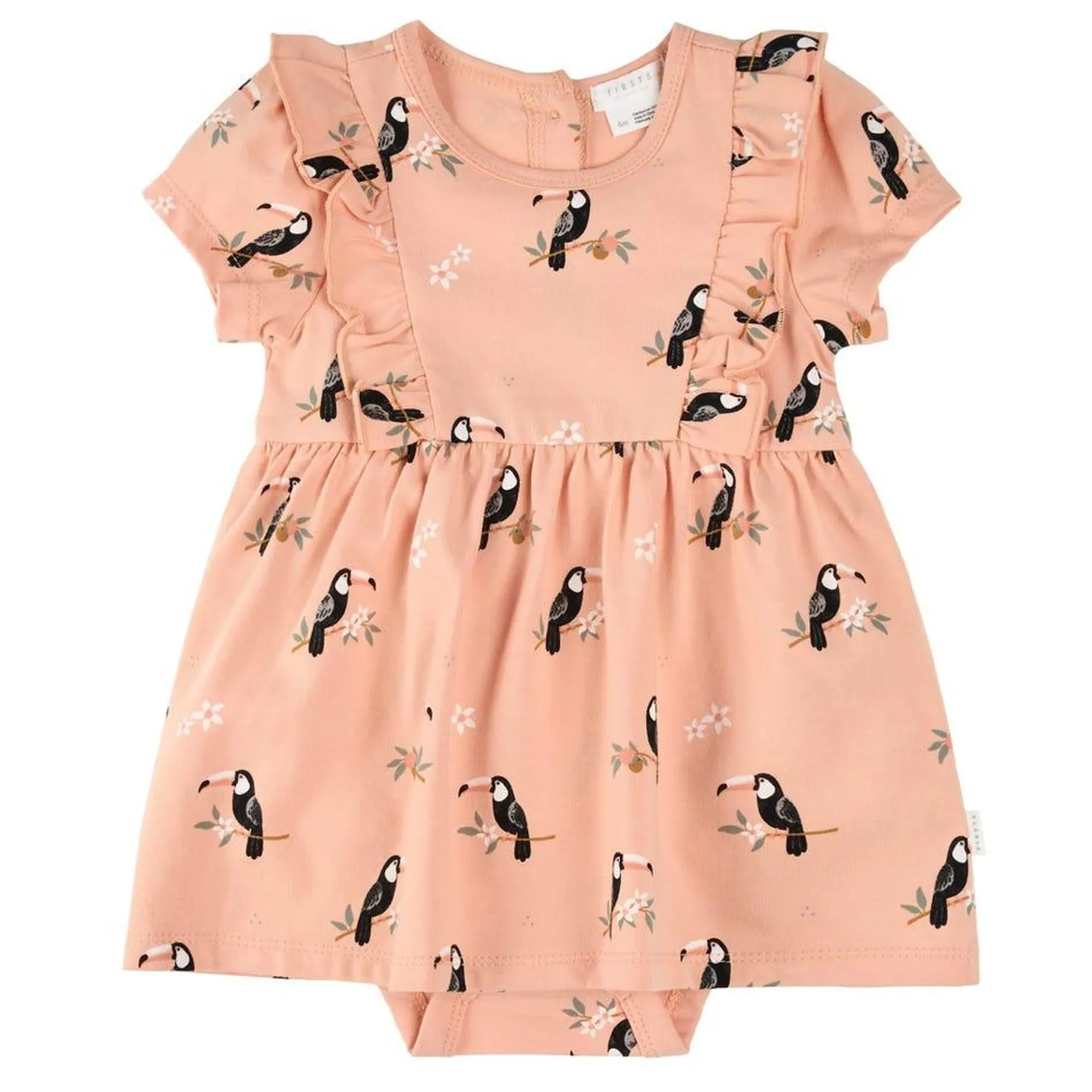 Toucan Dress 3-24m