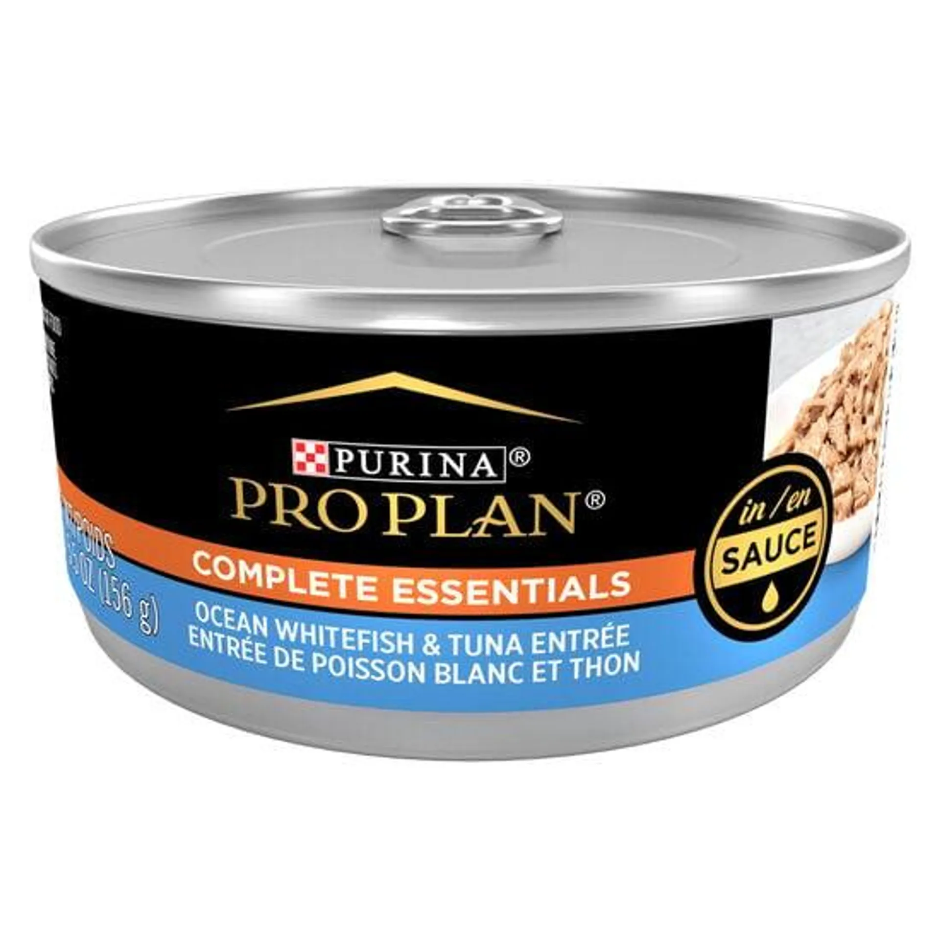 Complete Essentials Ocean Whitefish & Tuna Entrée for Cats, 156 g