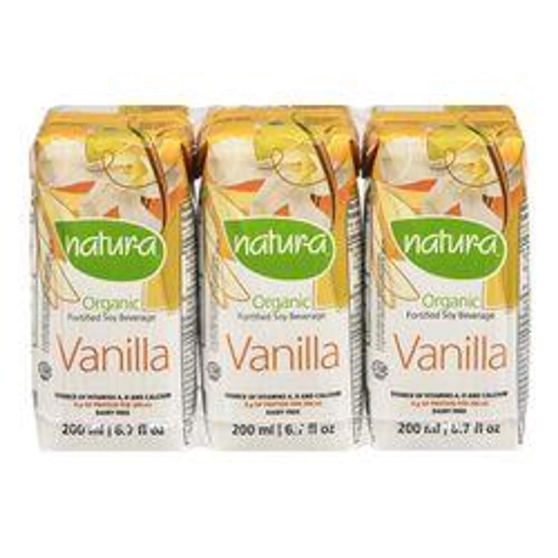 Vanilla Flavoured Organic Fortified Soy Beverage