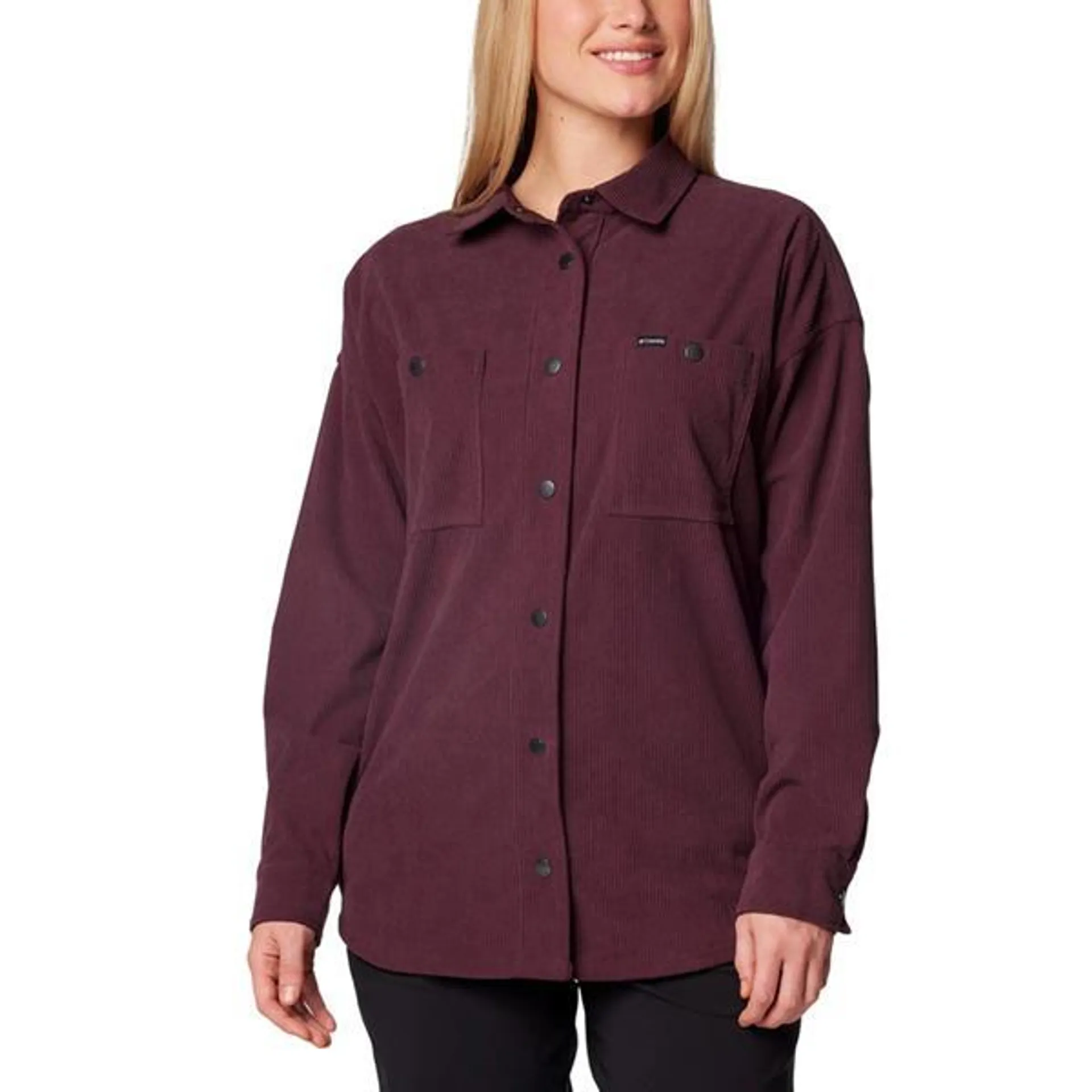 Manteau en velours côtelé Blue Point Creek pour femme