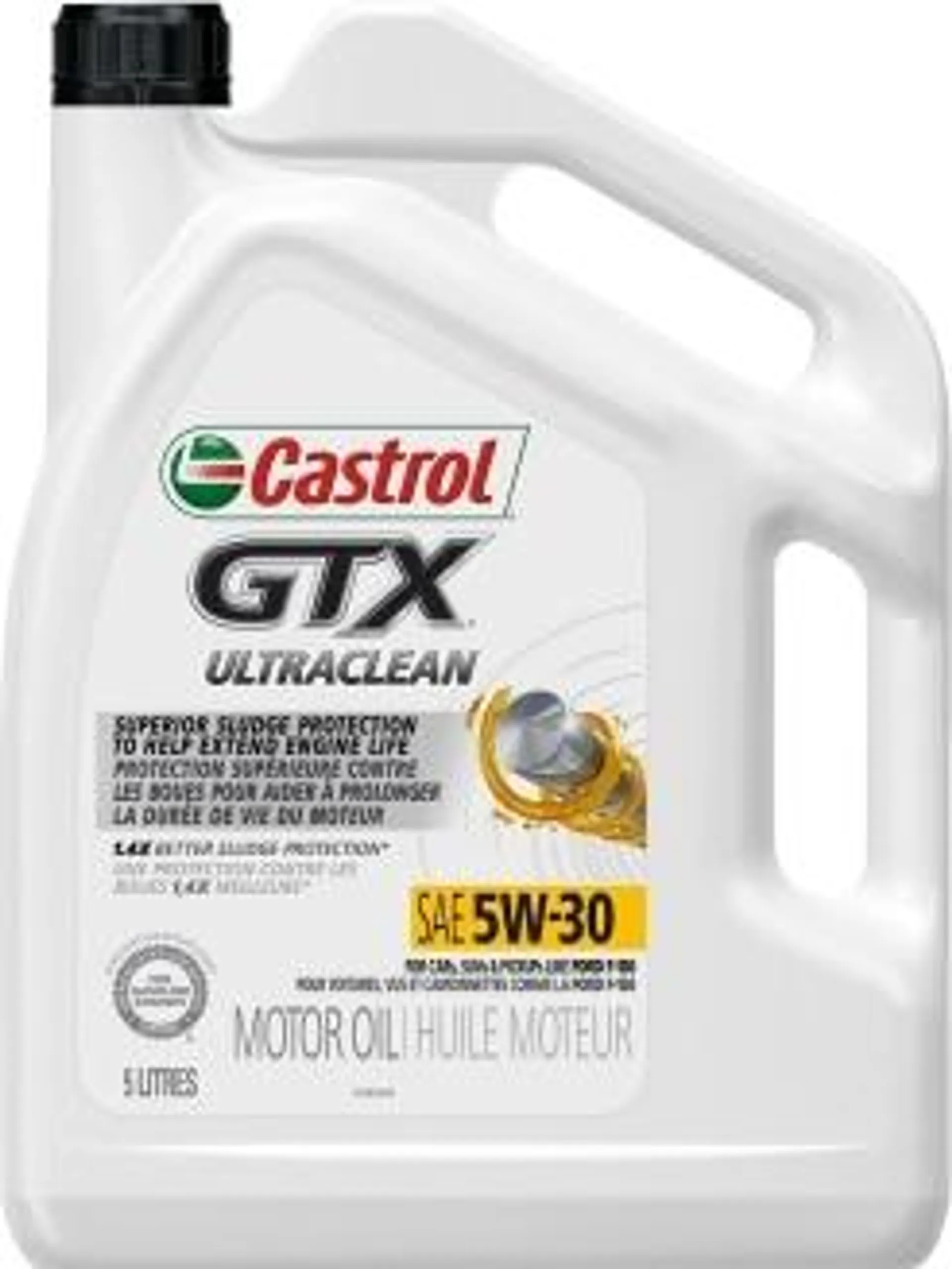 Huile moteur 5W-30 Castrol Ultraclean