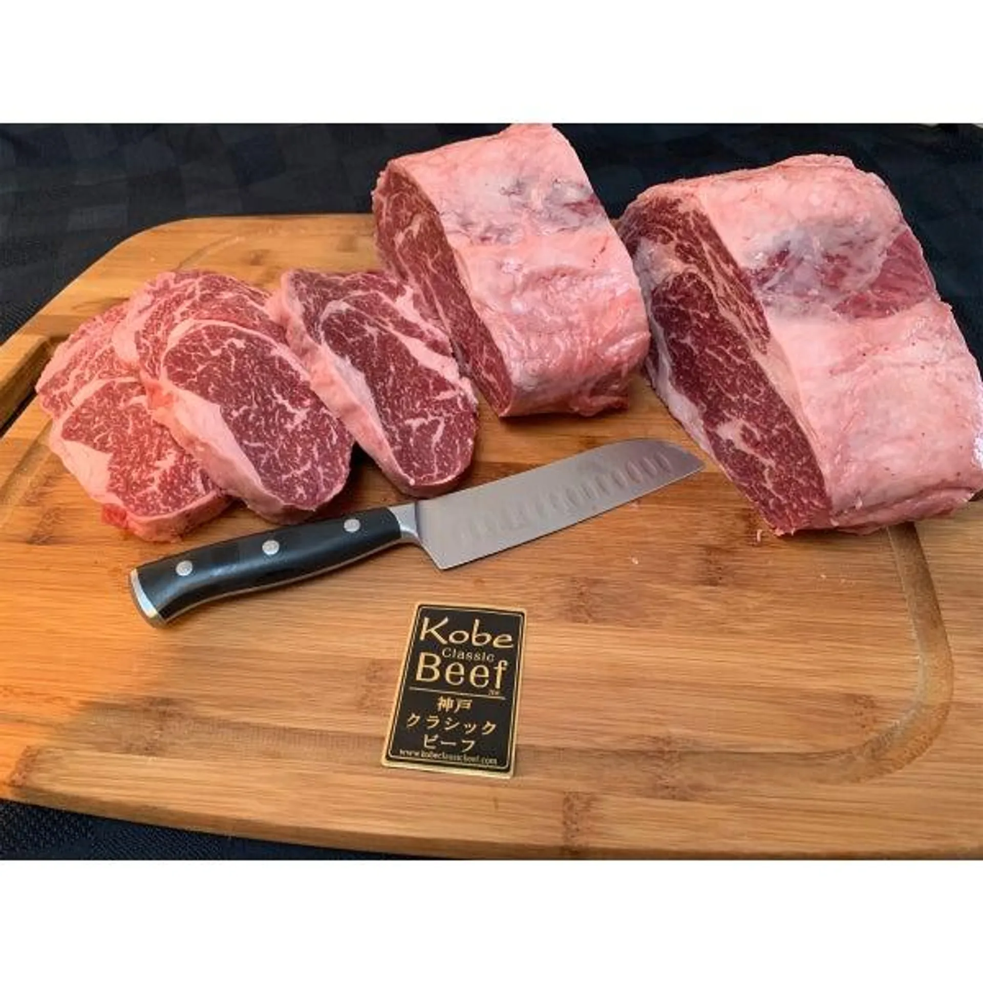 Kobe Classic Wagyu Boneless Rib Roast 2.26 kg - 2.72 kg (5 lb-6 lb)