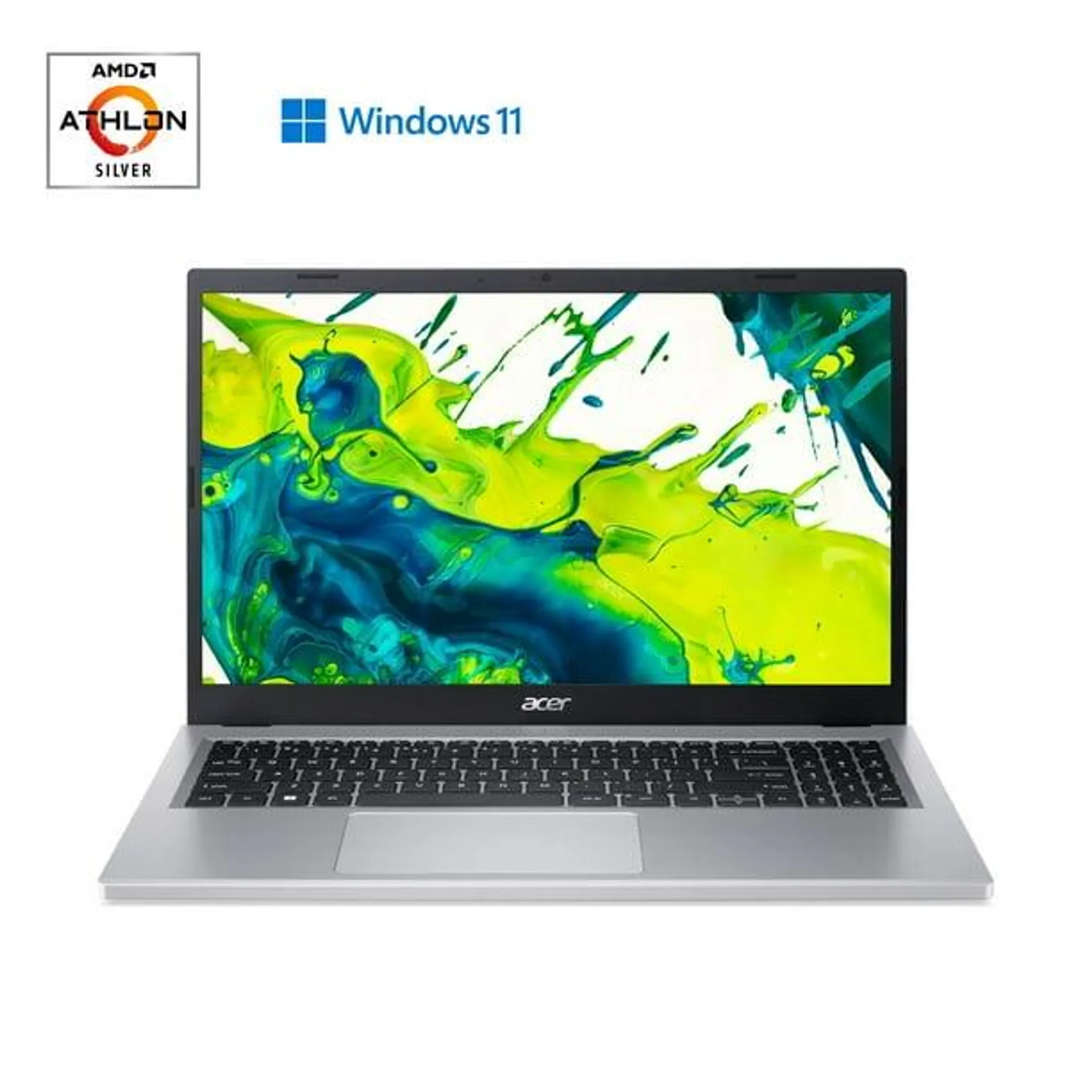 Ordinateur portable Acer Aspire 3 15.6" FHD, AMD Athlon AAN7120U, 8 GB LPDDR5 256GB SSD