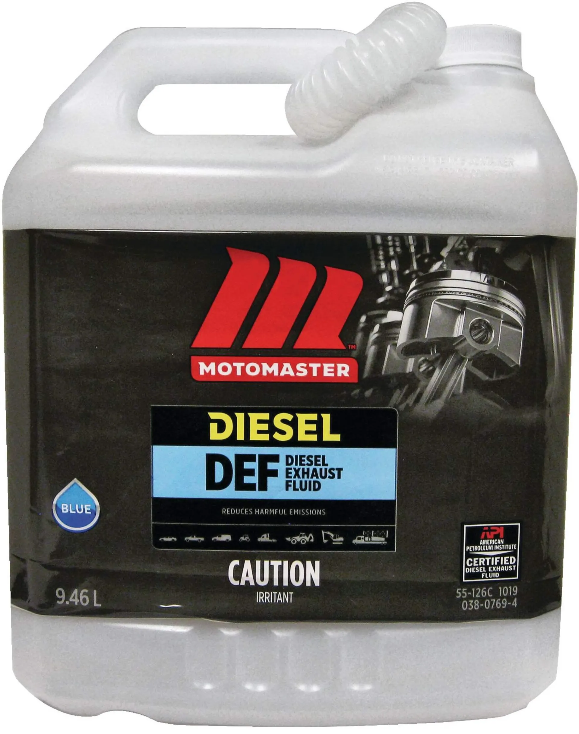 Liquide d'échappement de moteur au diesel MotoMaster, 9,46 L