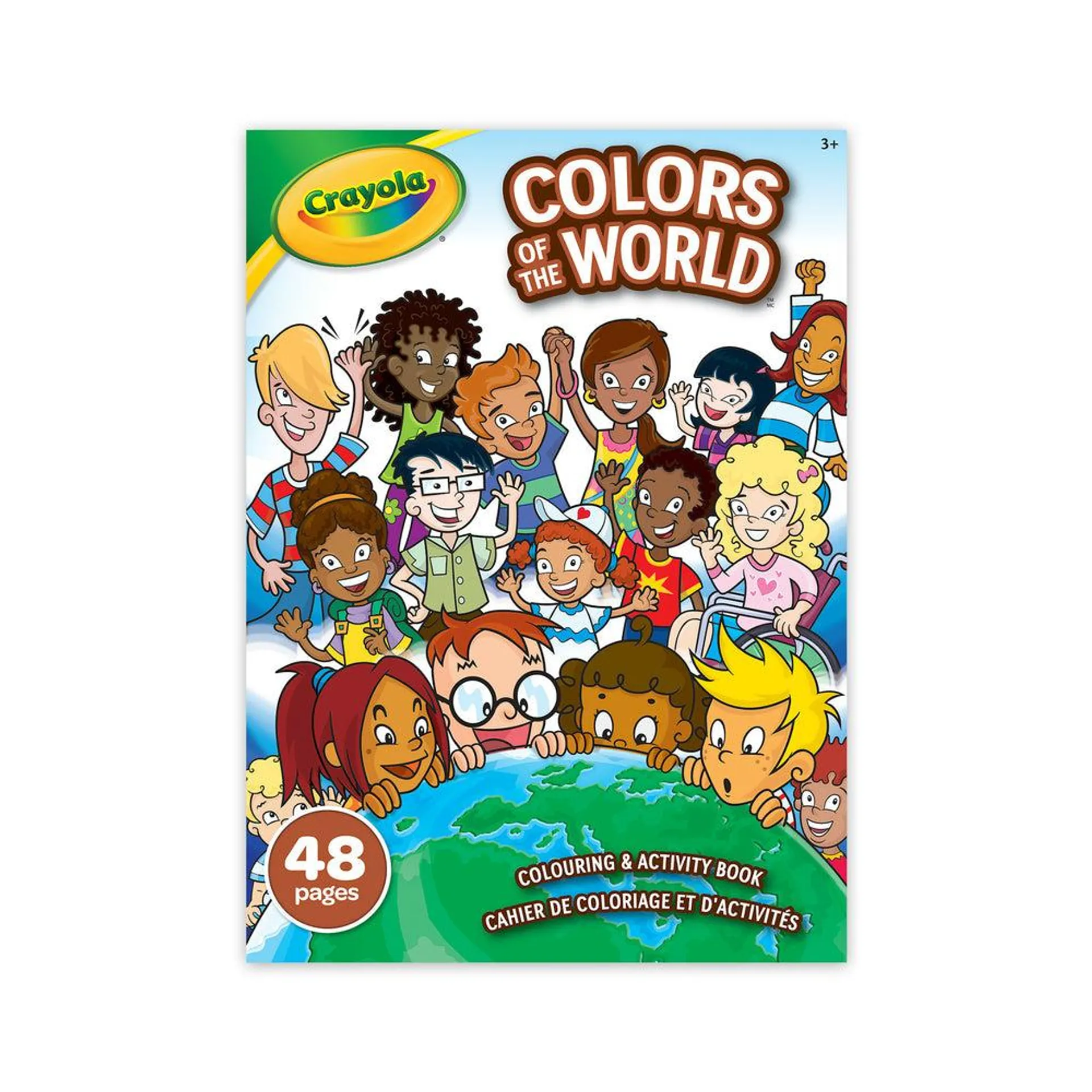 Crayola - Cahier à colorier Colors of the World - 48 Pages