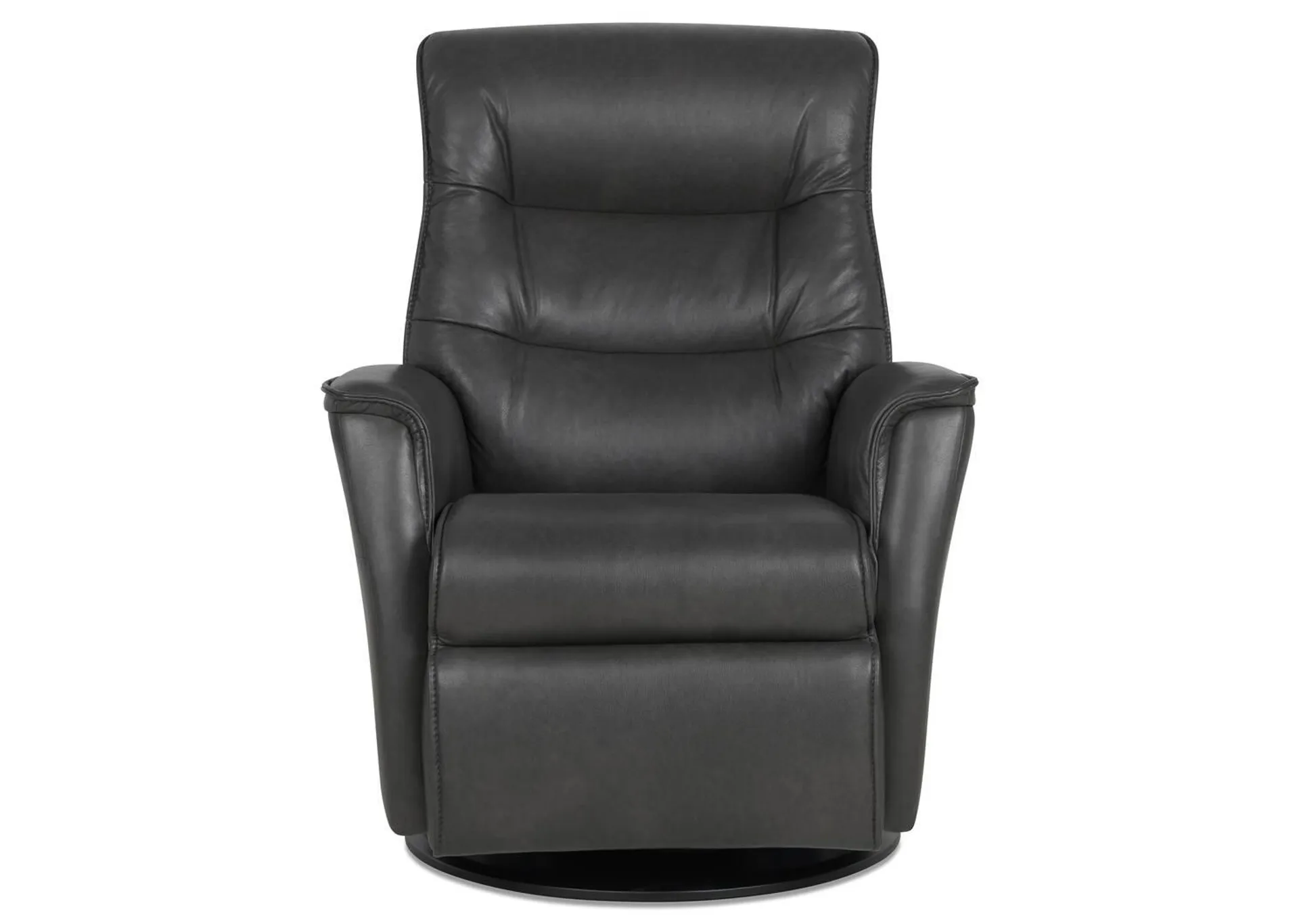 Fauteuil inclinable en cuir Paramount Sol ardoise