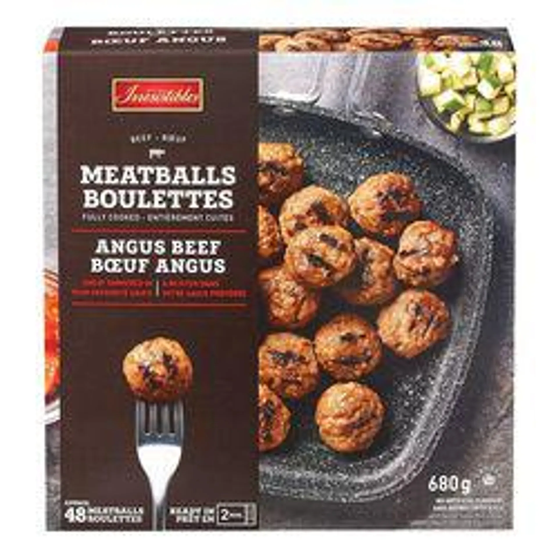 Frozen Angus Beef Meatballs