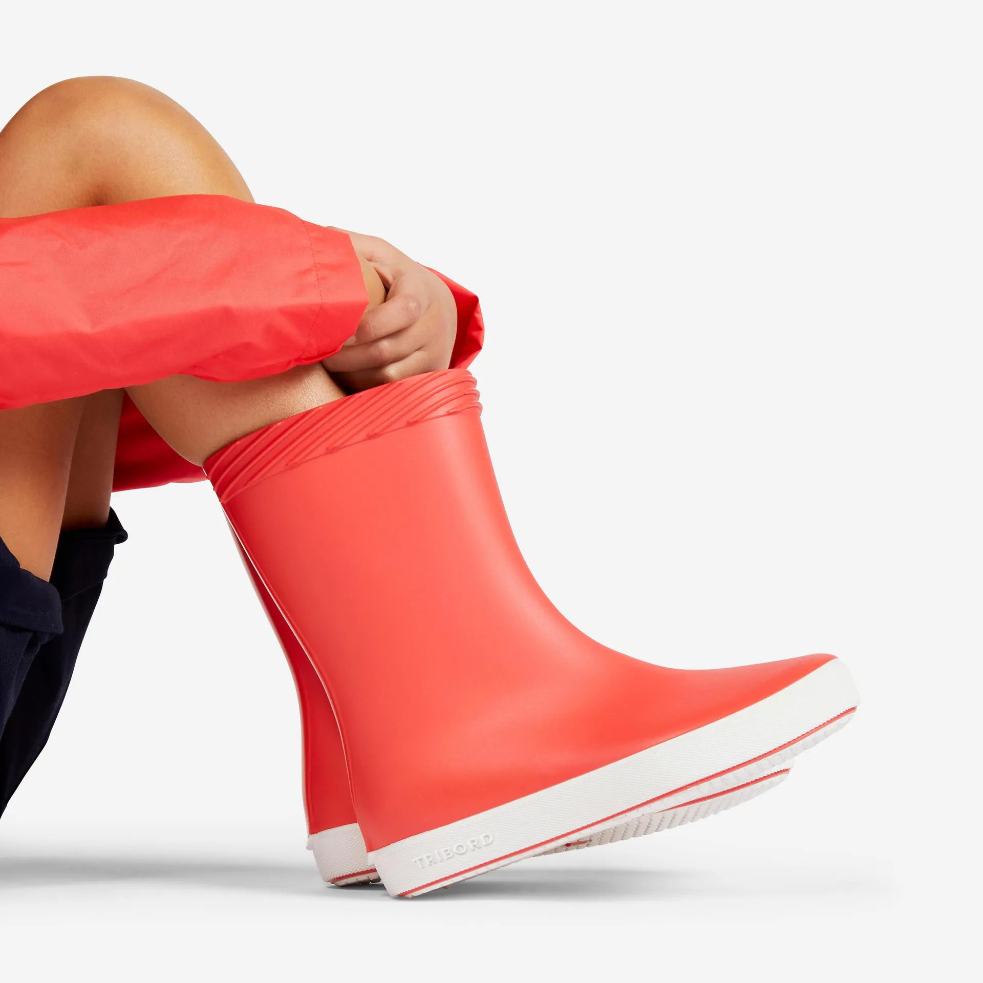 Botte de pluie E – 100 rouge