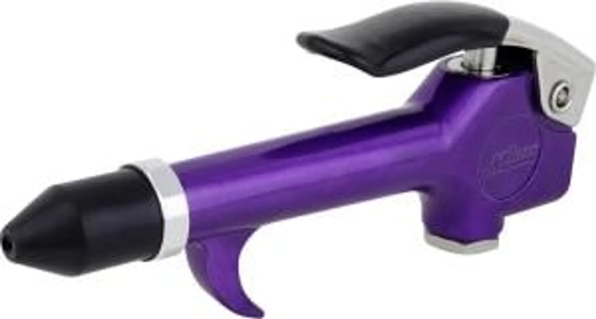 Purple Lever-Style Rubber-Nozzle Air Blow Gun