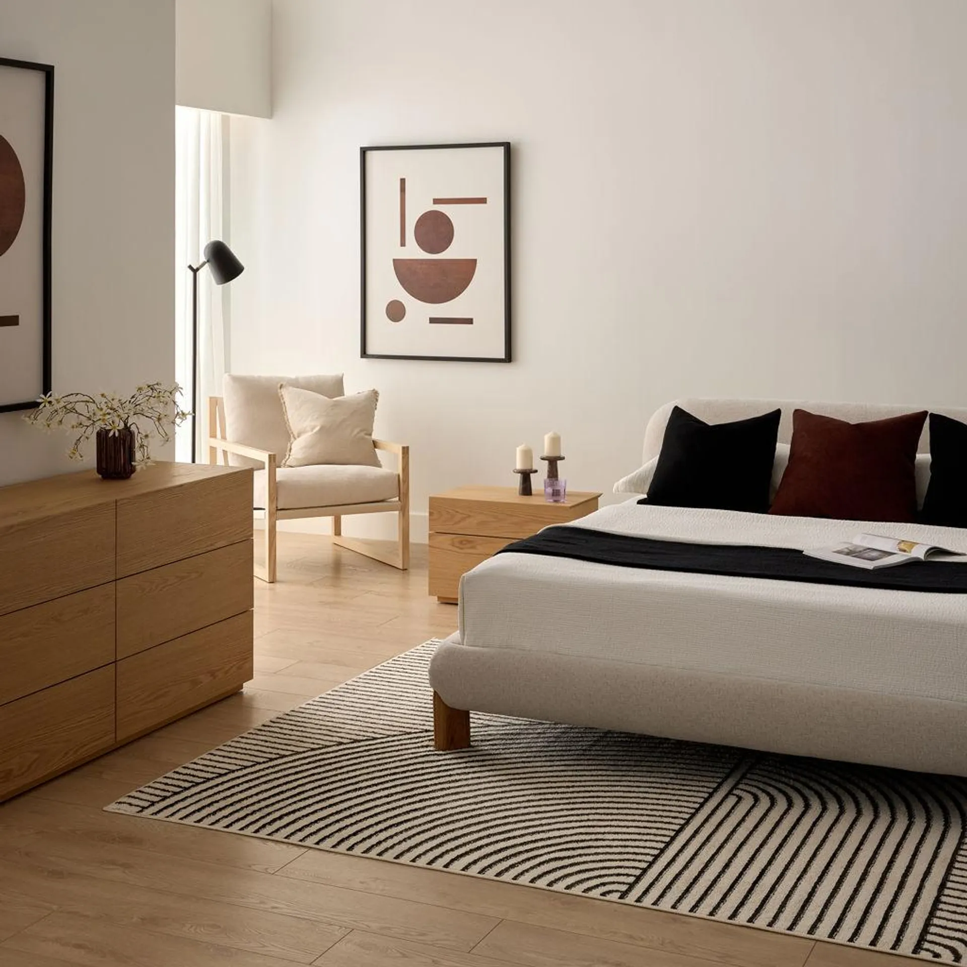 Mobilier de chambre à coucher Vex & Rubble - Très grand lit