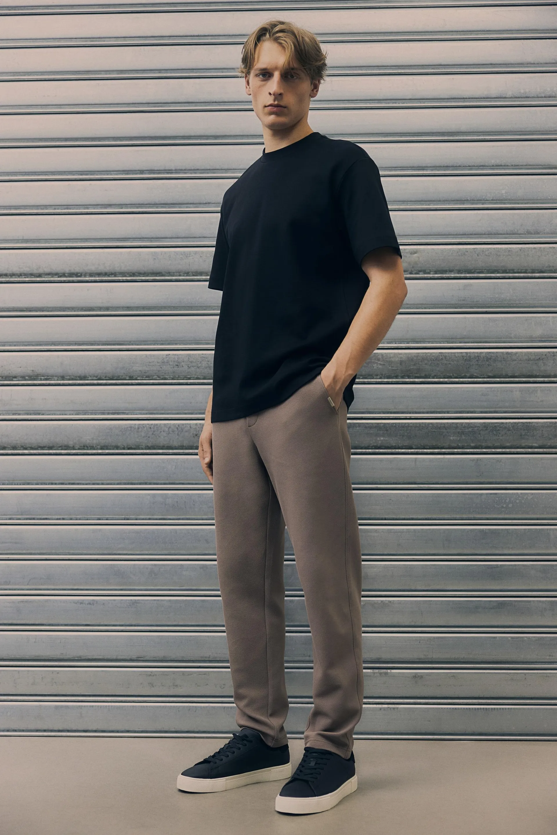 Pantalon de jogging Coupe Amincie en sergé
