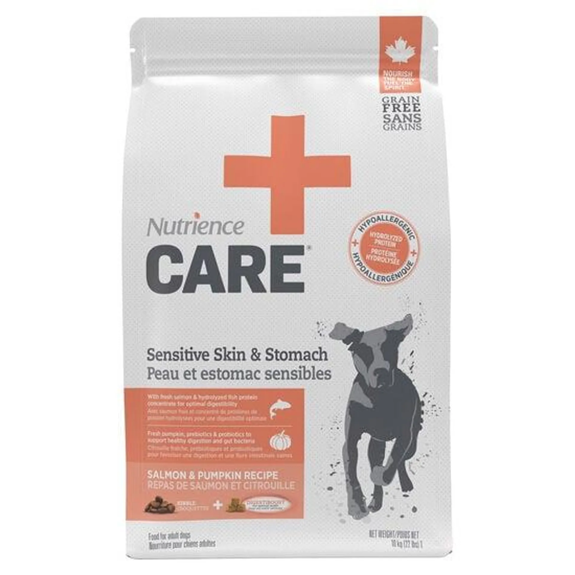 Formule peau et estomac sensibles pour chiens, 10 kg