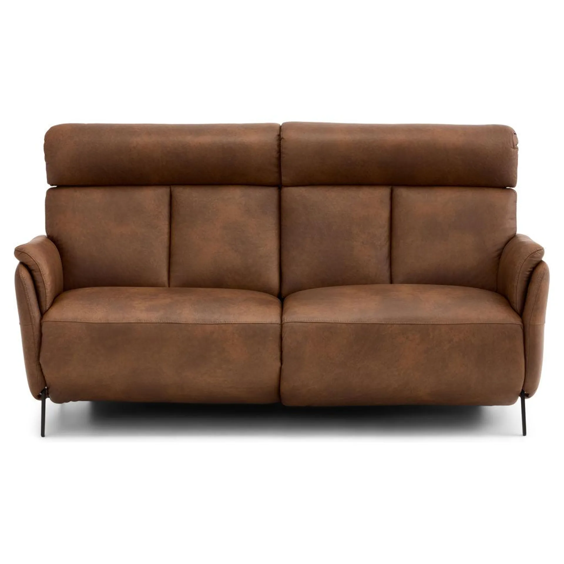 Sofa condo inclinable motorisé en cuir avec appuis-tête ajustables -...