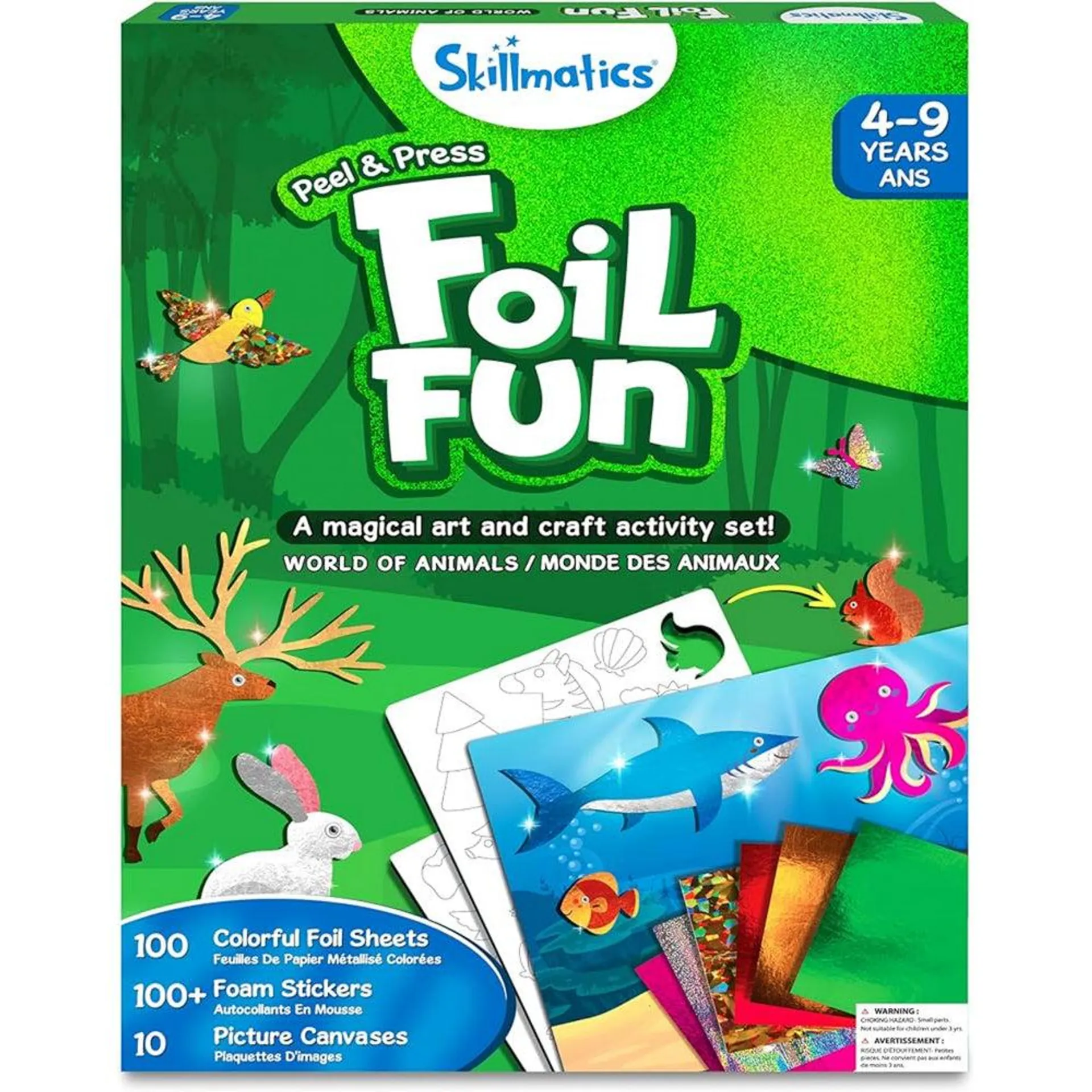 Skillmatics - Foil Fun Animaux