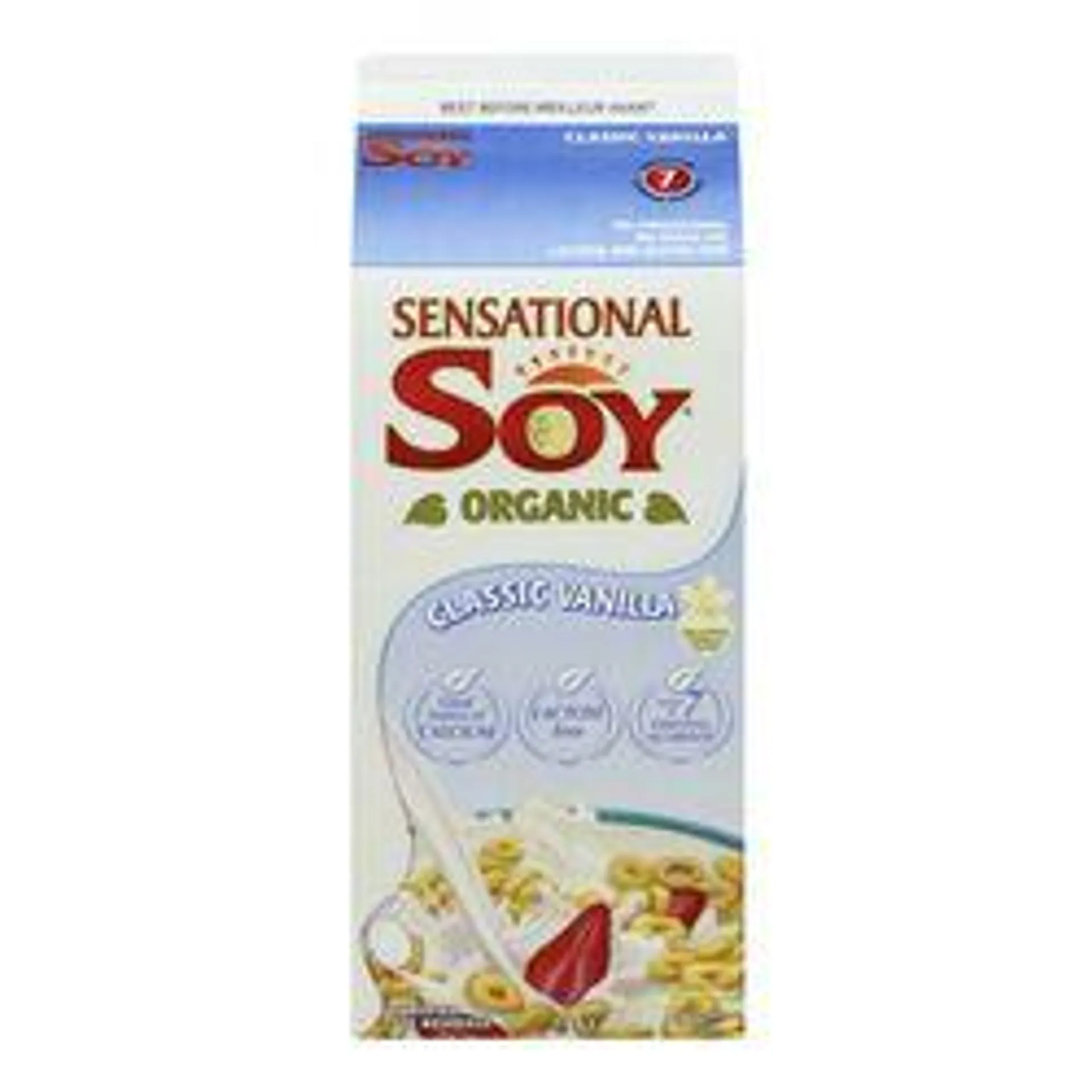 Organic Classic Vanilla Flavoured Fortified Soy Beverage