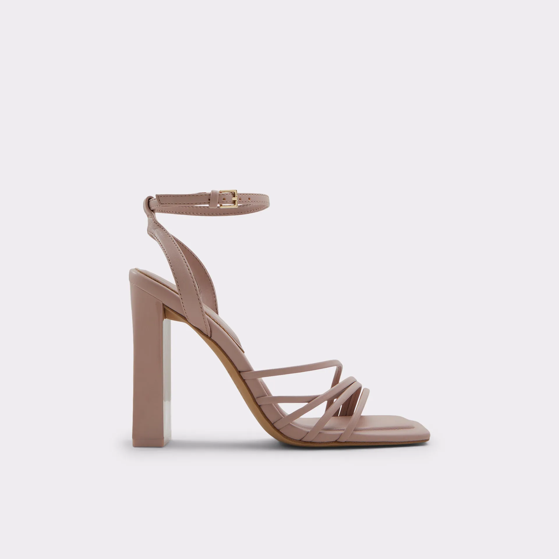 Strappy heeled sandal