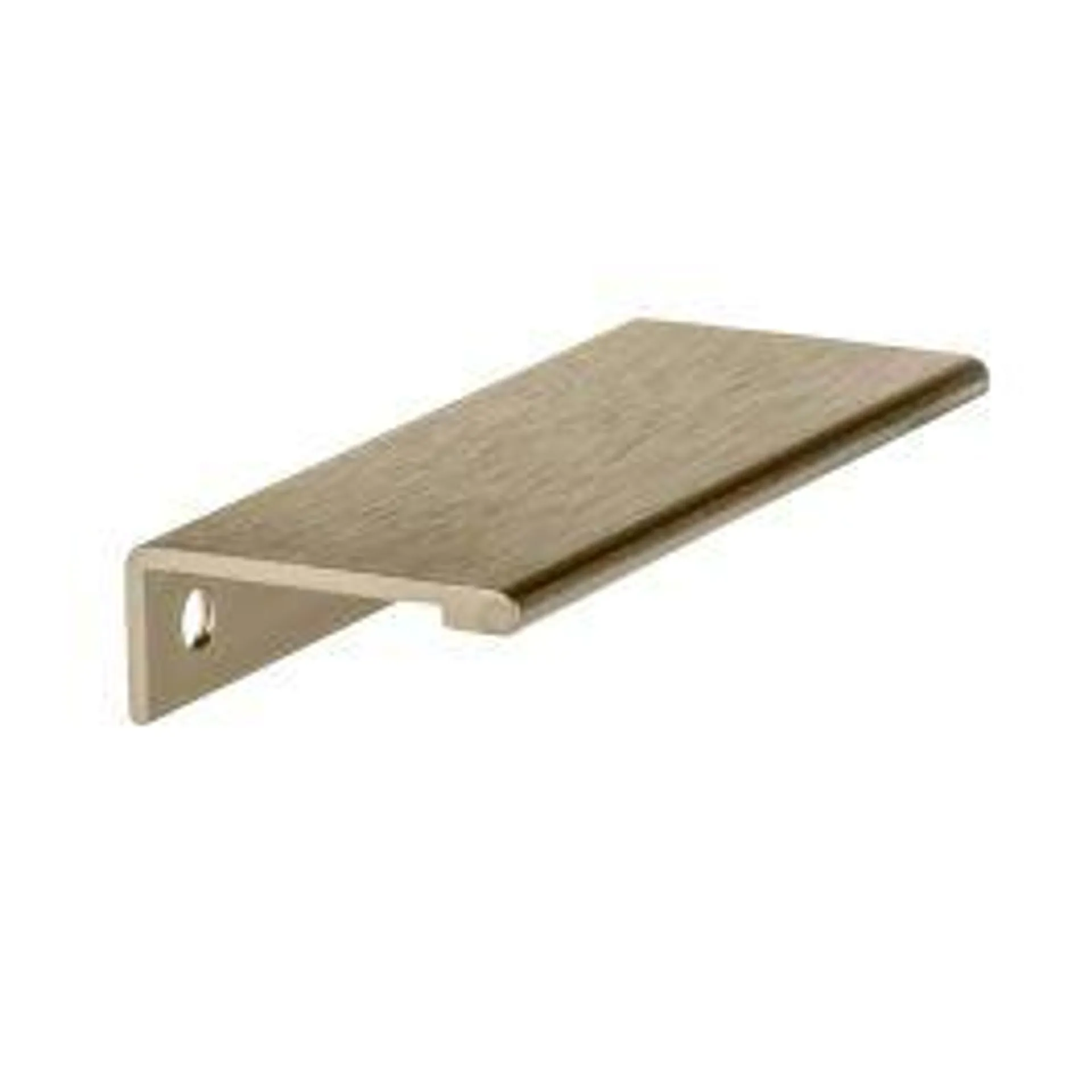 Poignée moderne pour rebord #9898 bronze champagne brossé 80mm - Richelieu