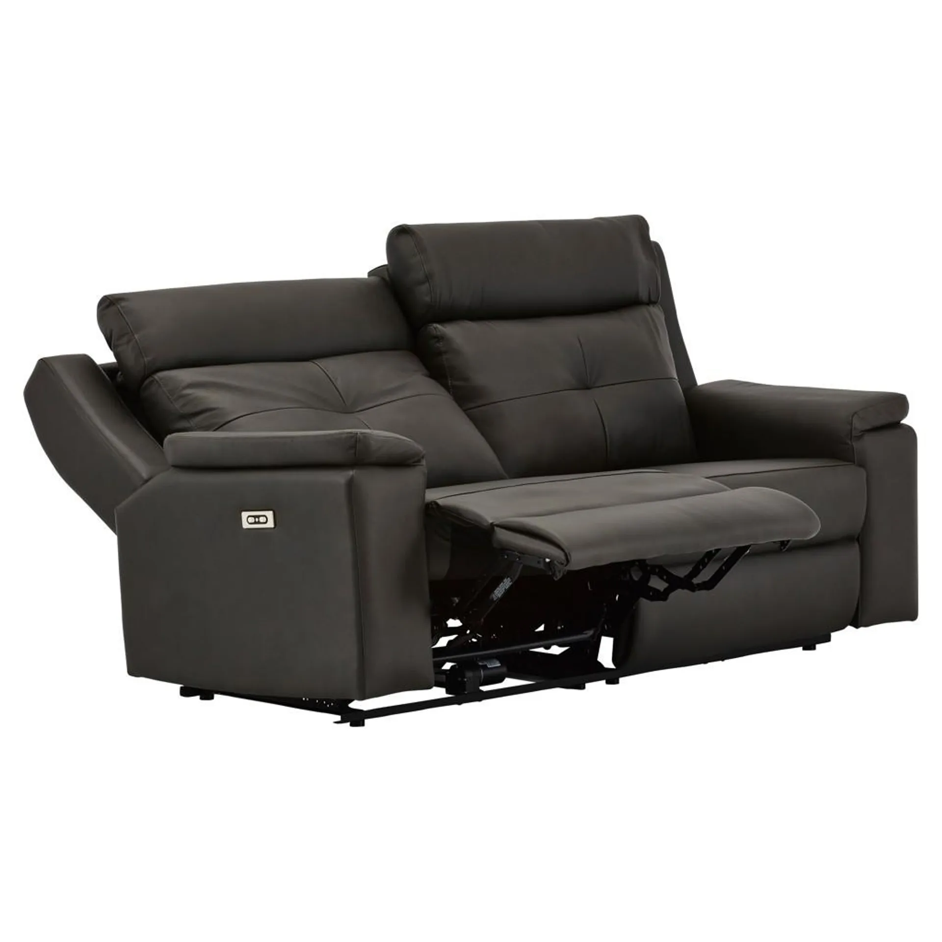 Sofa condo inclinable motorisé en cuir - Brooke