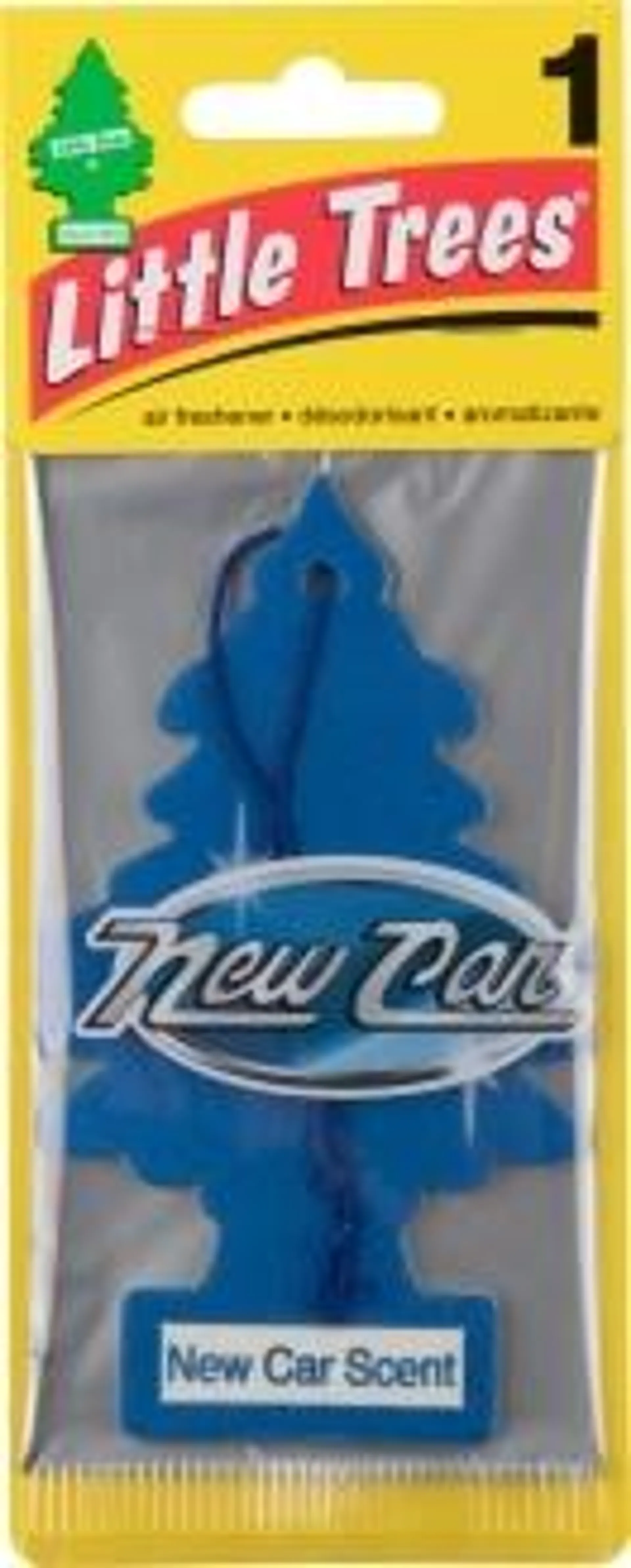 LITTLE TREES New Car Scent Fiber Can Air Freshener