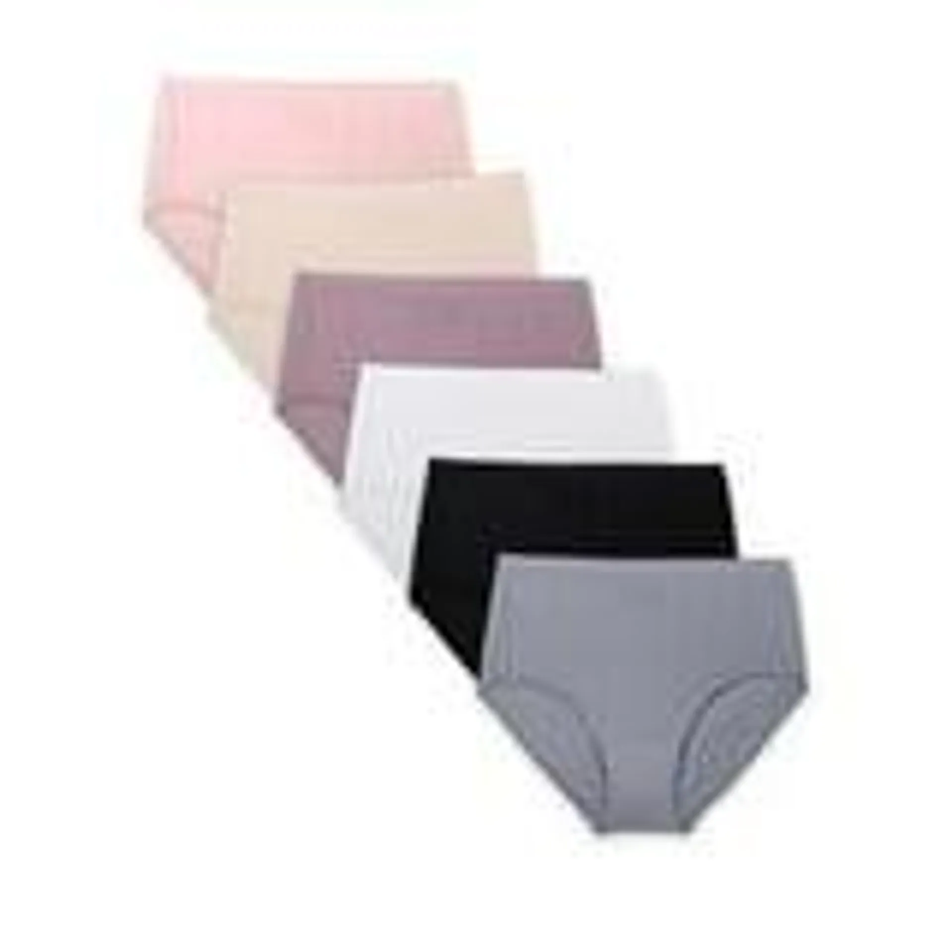 Culottes en coton Fruit of the Loom pour femmes, paquet de 6 Taille : 5 - 8