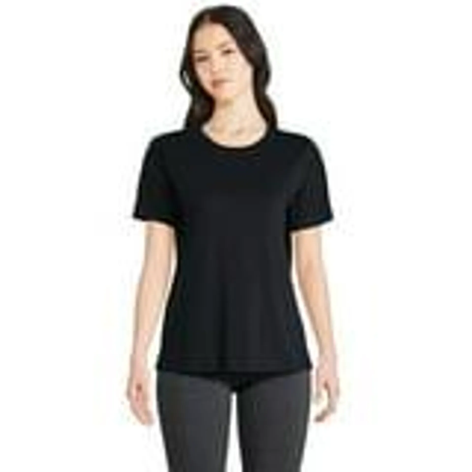T-shirt à encolure ras du cou George pour femmes Tailles TP–TTG