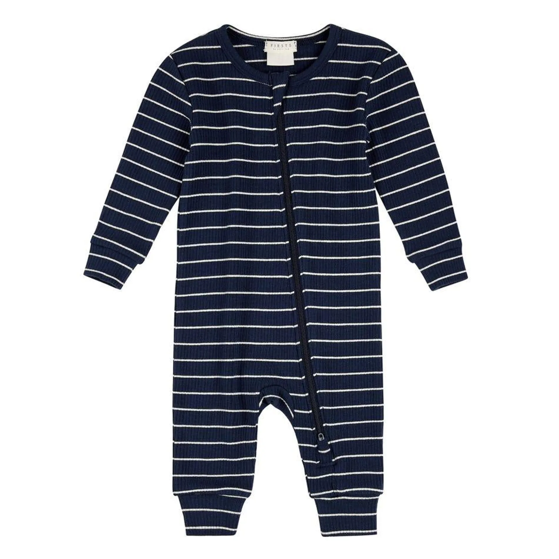 Dress Blues Striped Sleeper