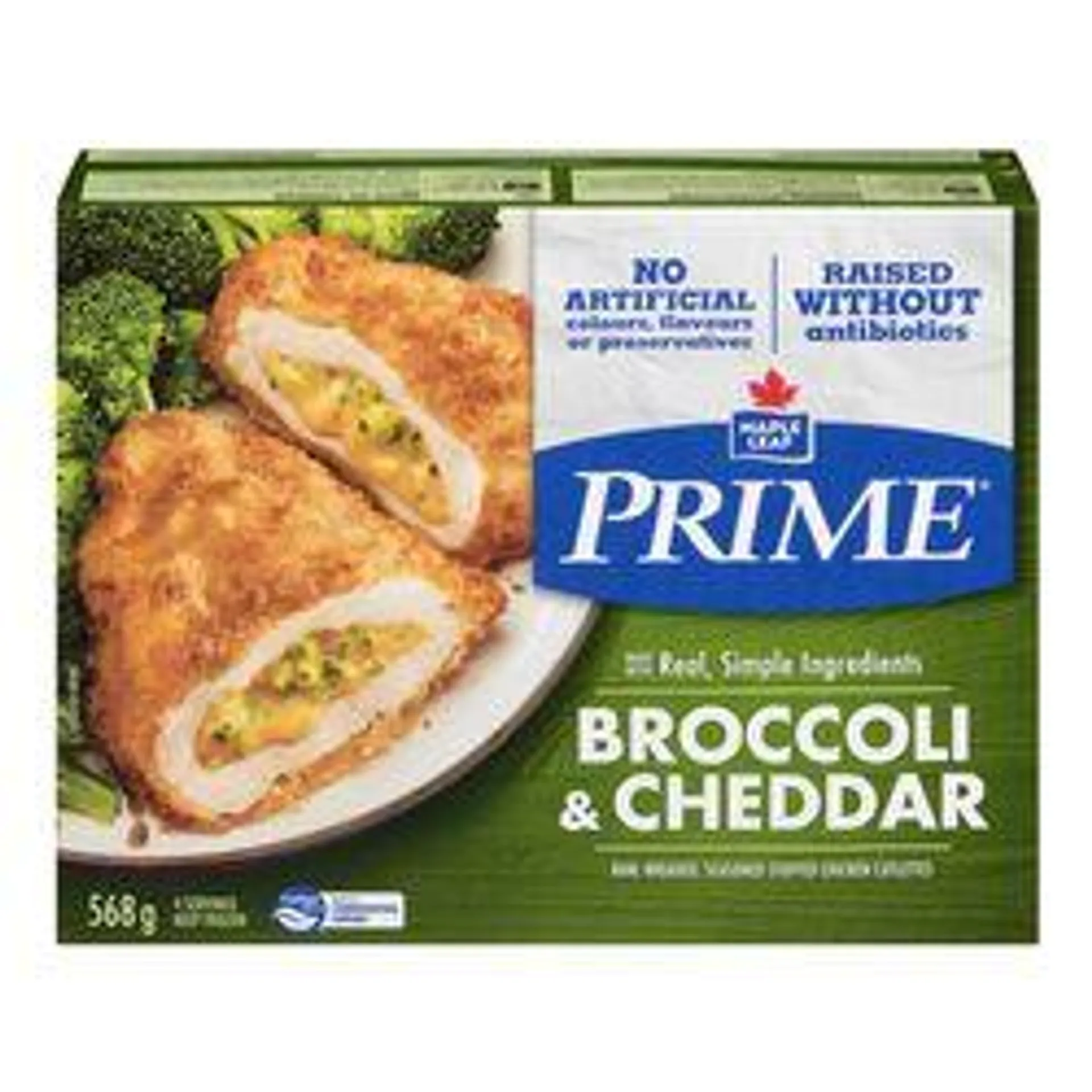 Frozen Broccoli and Cheddar Stuffed Chicken Cutlets, Prime