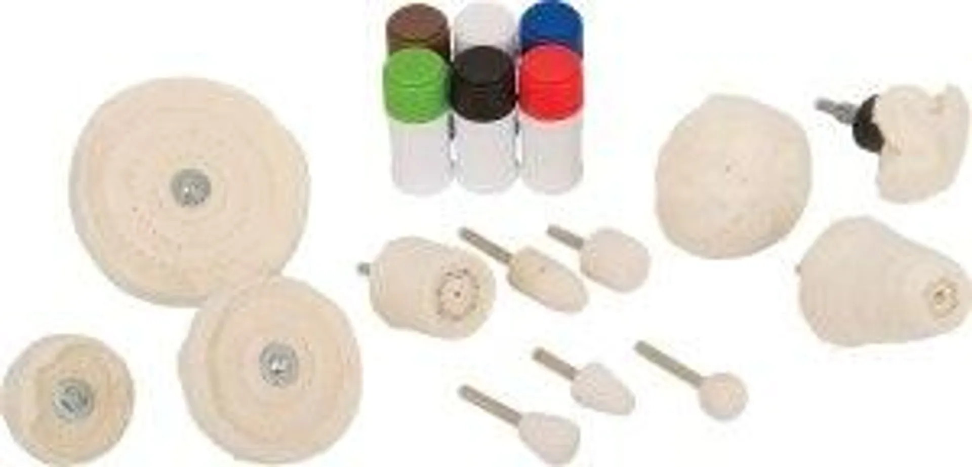 18 pc Metal Buffing and Polishing Kit