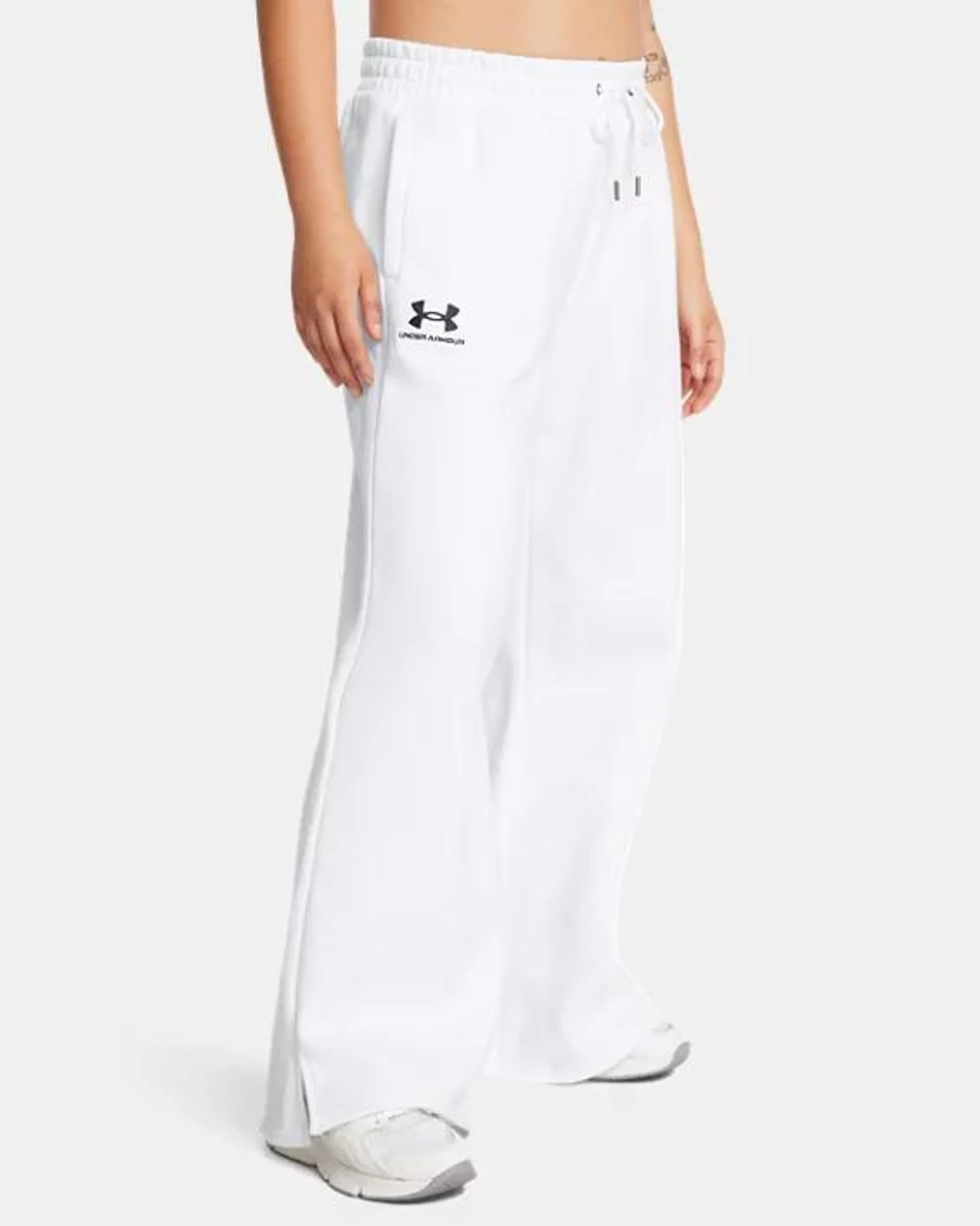 Women's UA Icon Fleece Wide Leg Pants