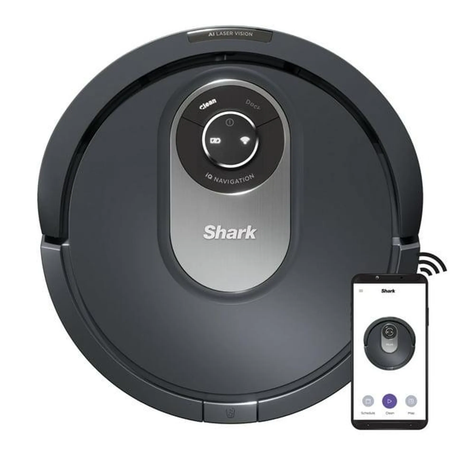 Aspirateur Shark AI Robot, RV2001CA, Gris