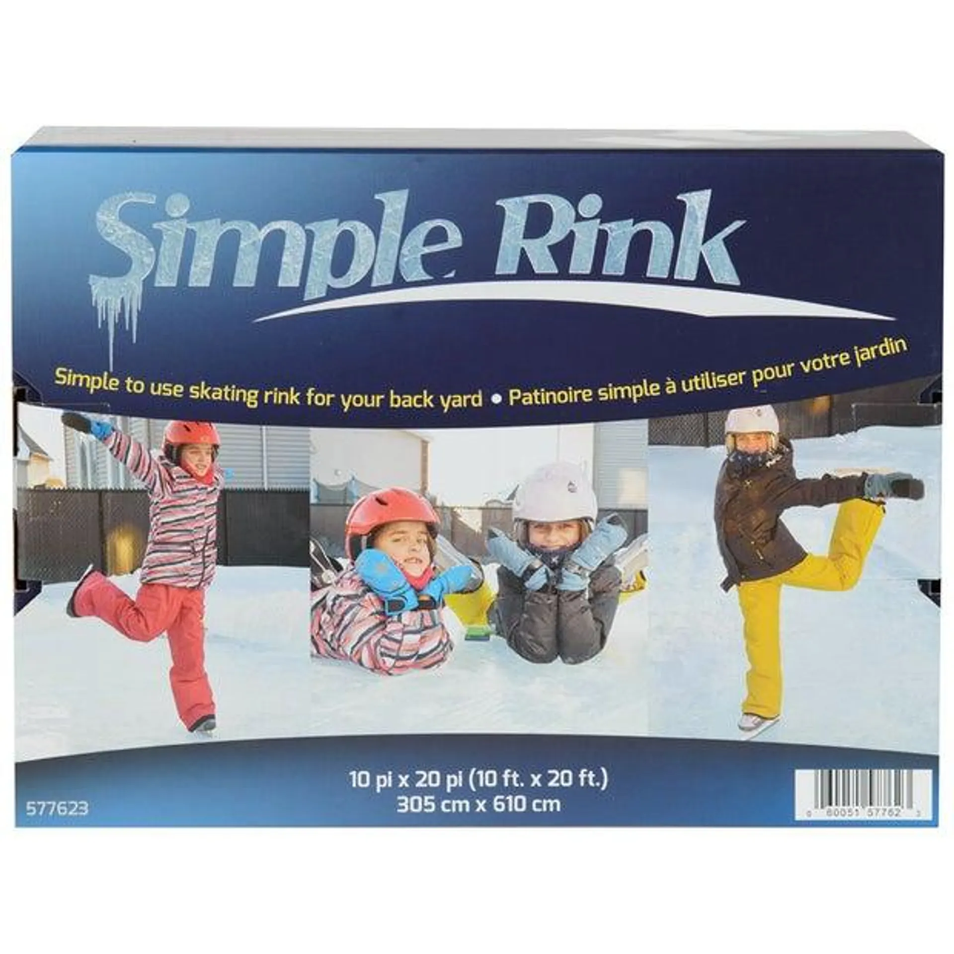 Patinoire Simple Rink 10 pi x 20 pi