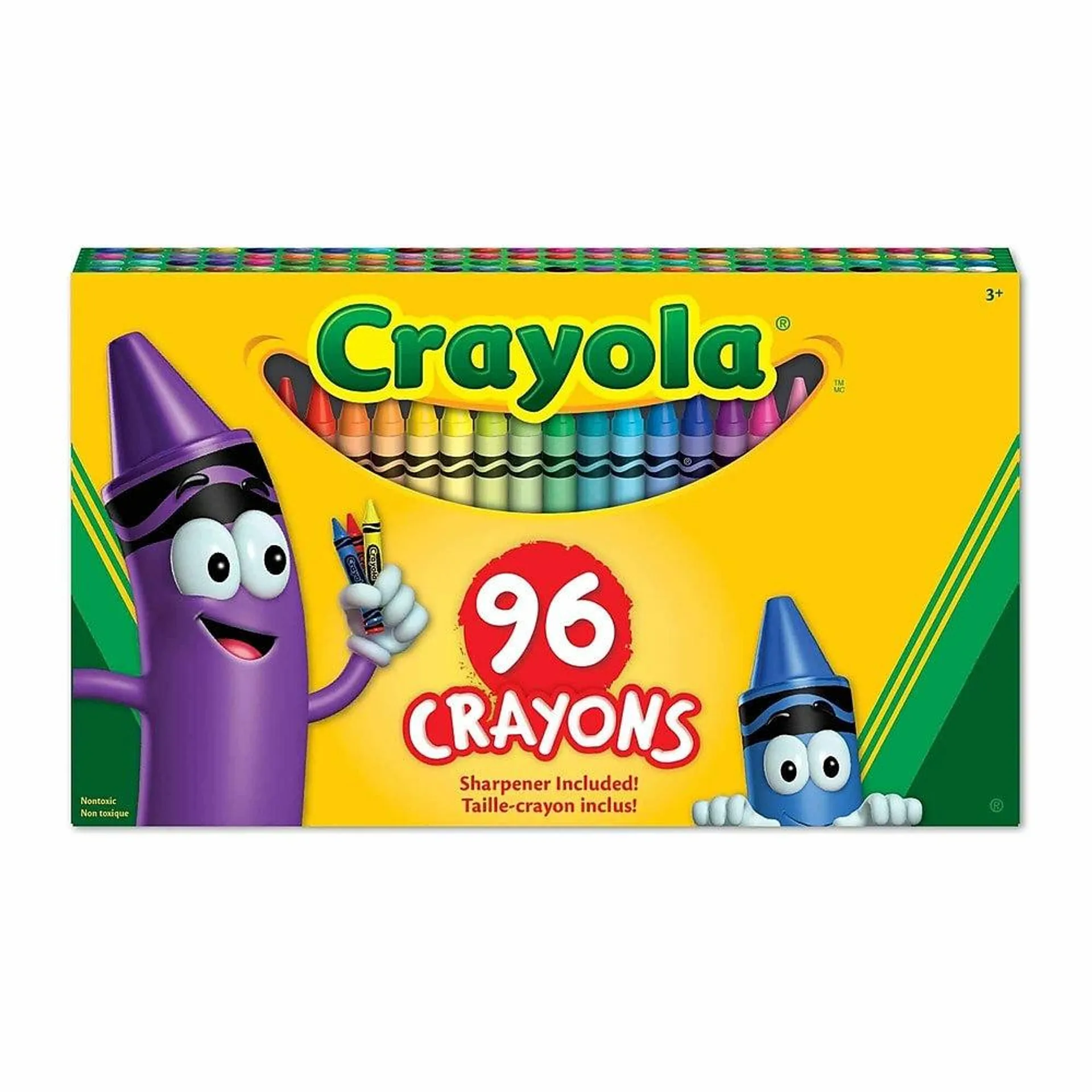 Crayola Grosse boîte - 96 crayons de cire