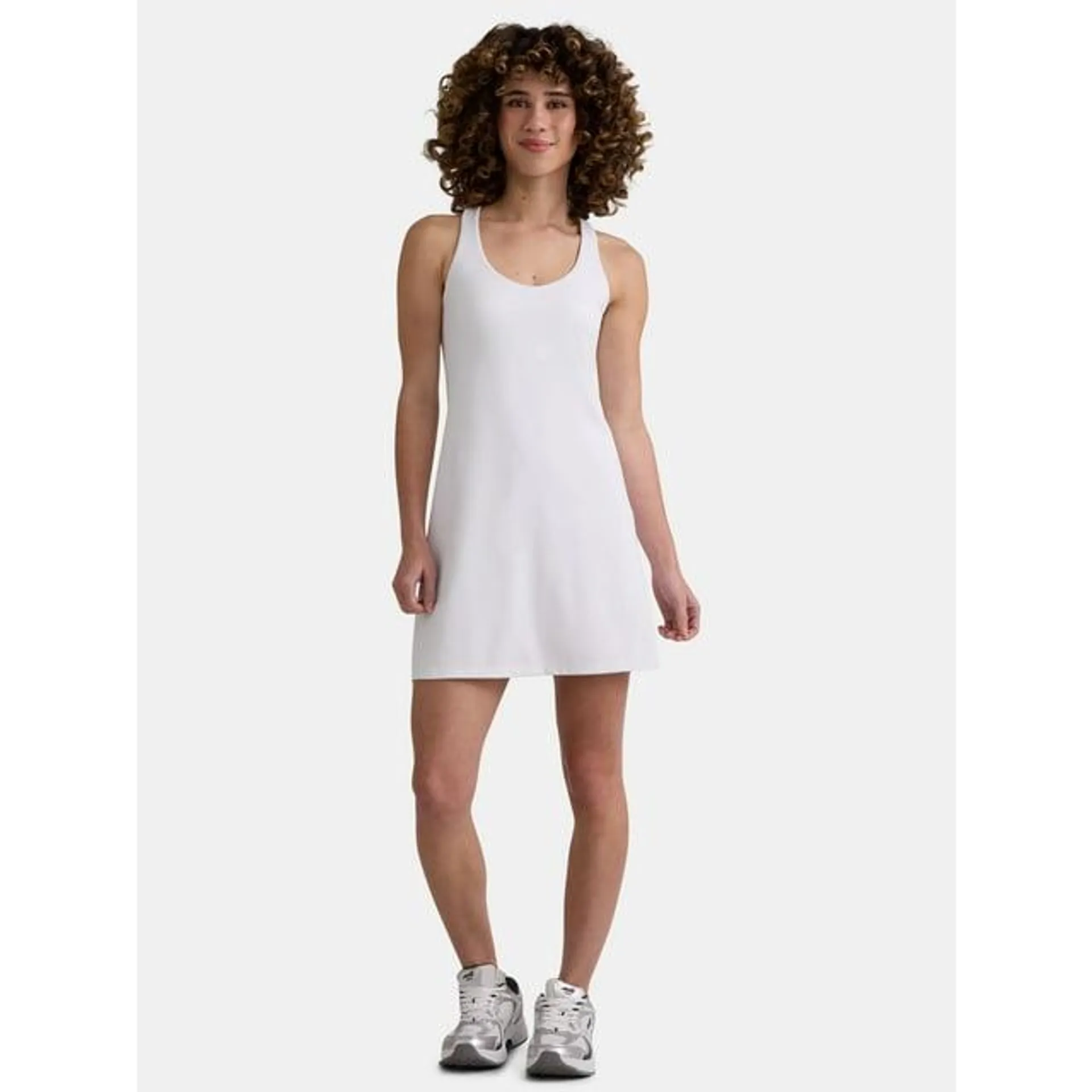 Avia Women's and Women's Plus Active Dress with Built-in Bra, Sizes XS-4X