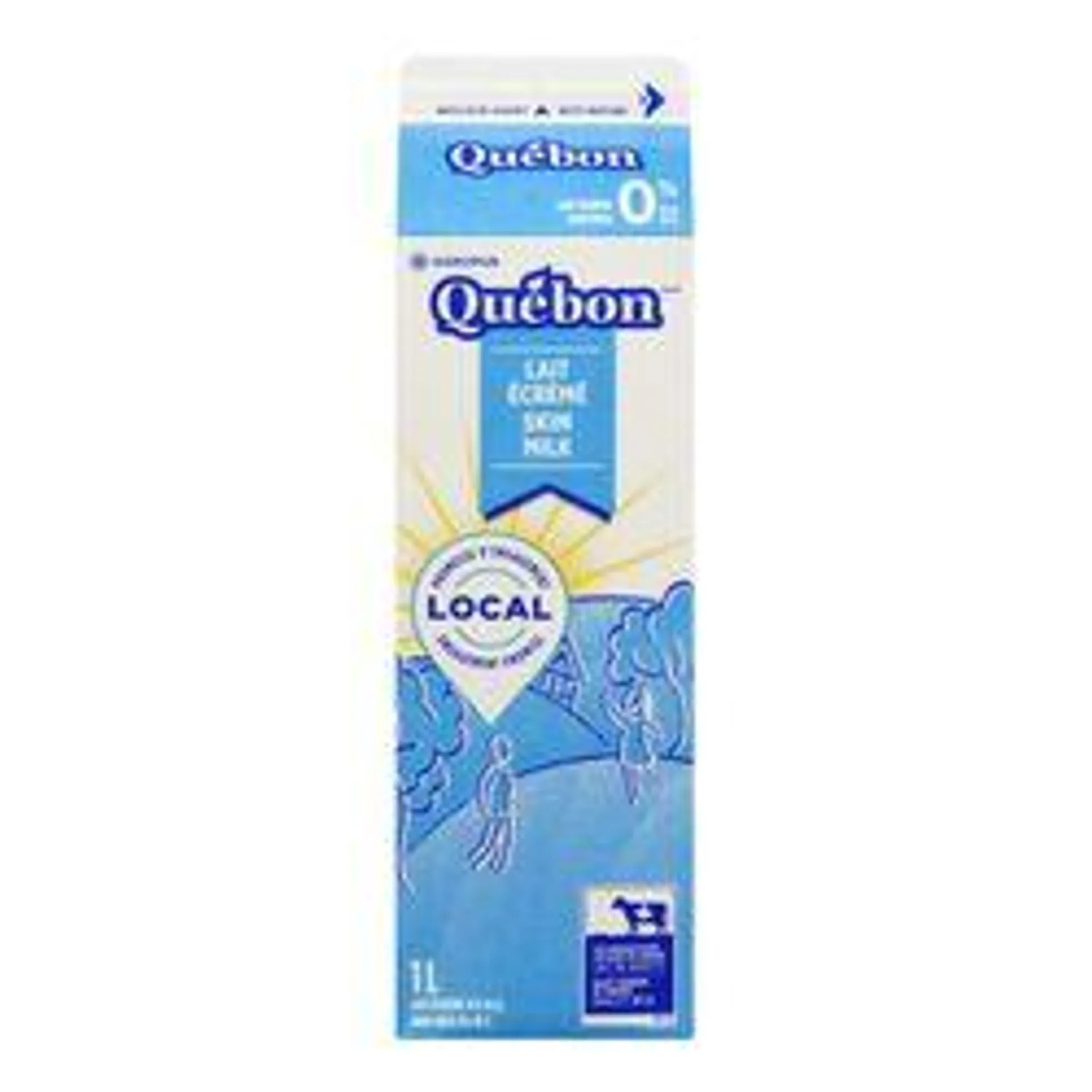 Québon Skim Milk 1 L