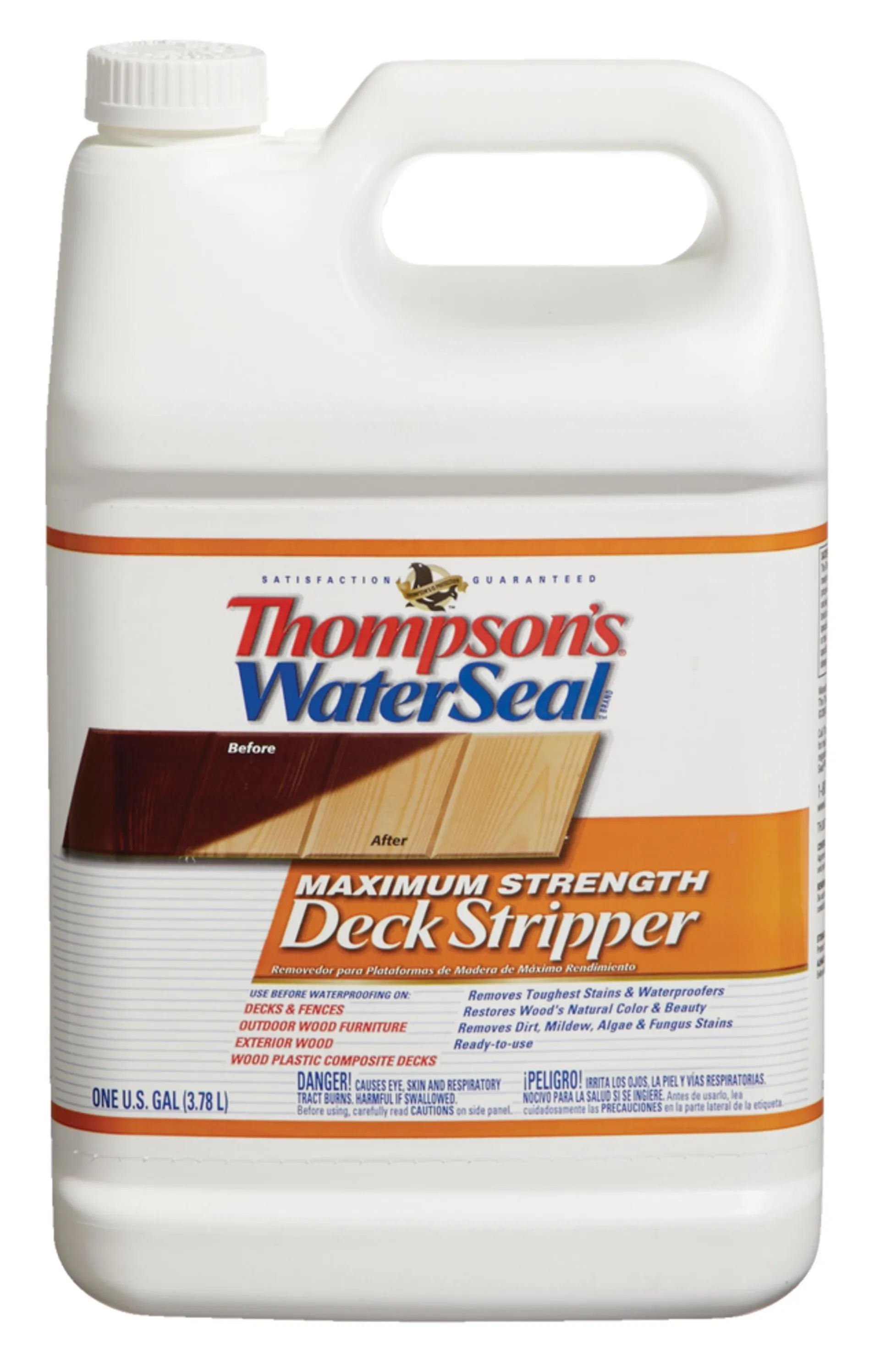 Décapant à teinture pour terrasse en bois ultrapuissant Thompson's WaterSeal, 3,78 L/1 gallon