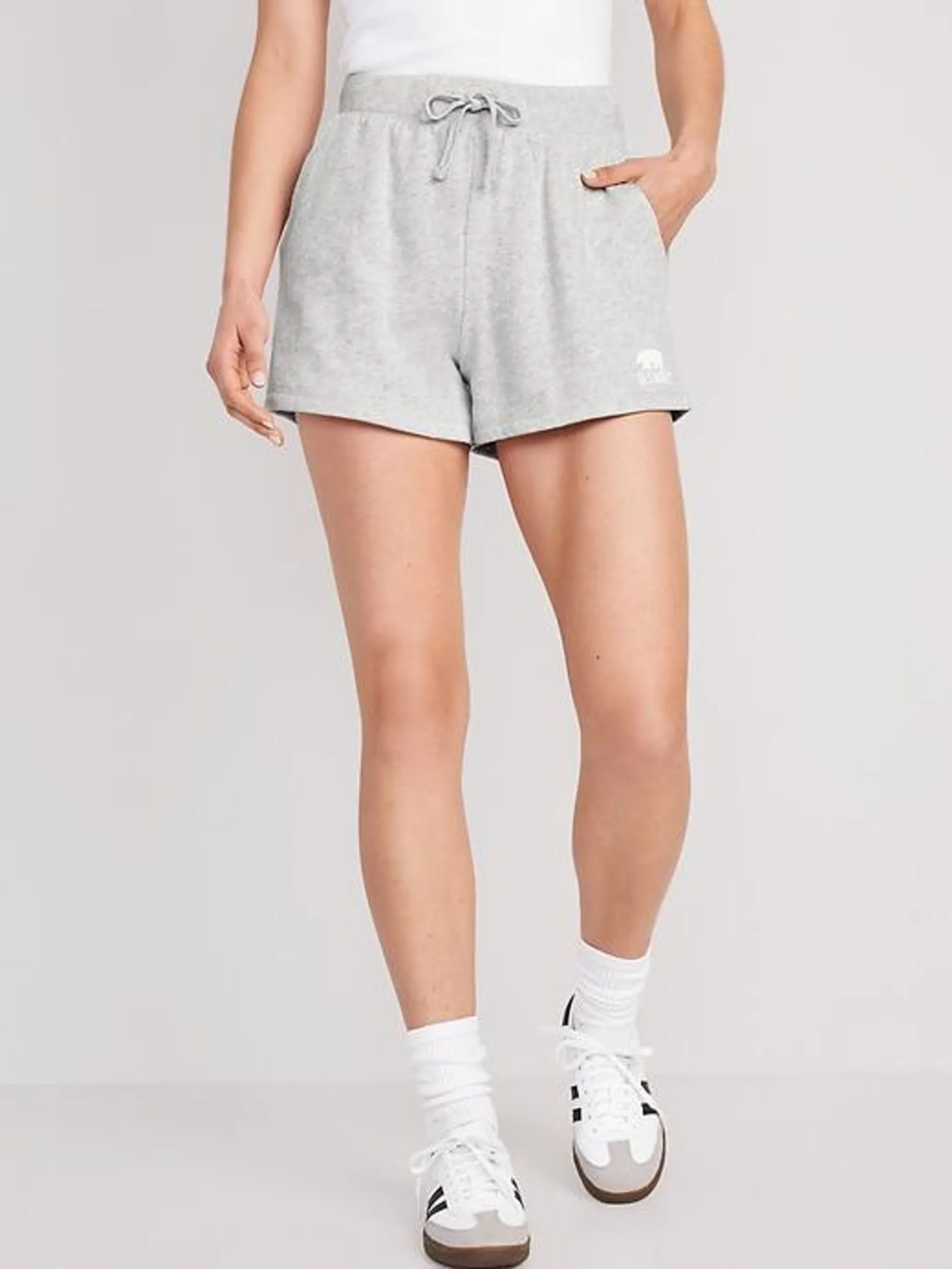 Extra High-Waisted Lounge Shorts for Women -- 3-inch inseam
