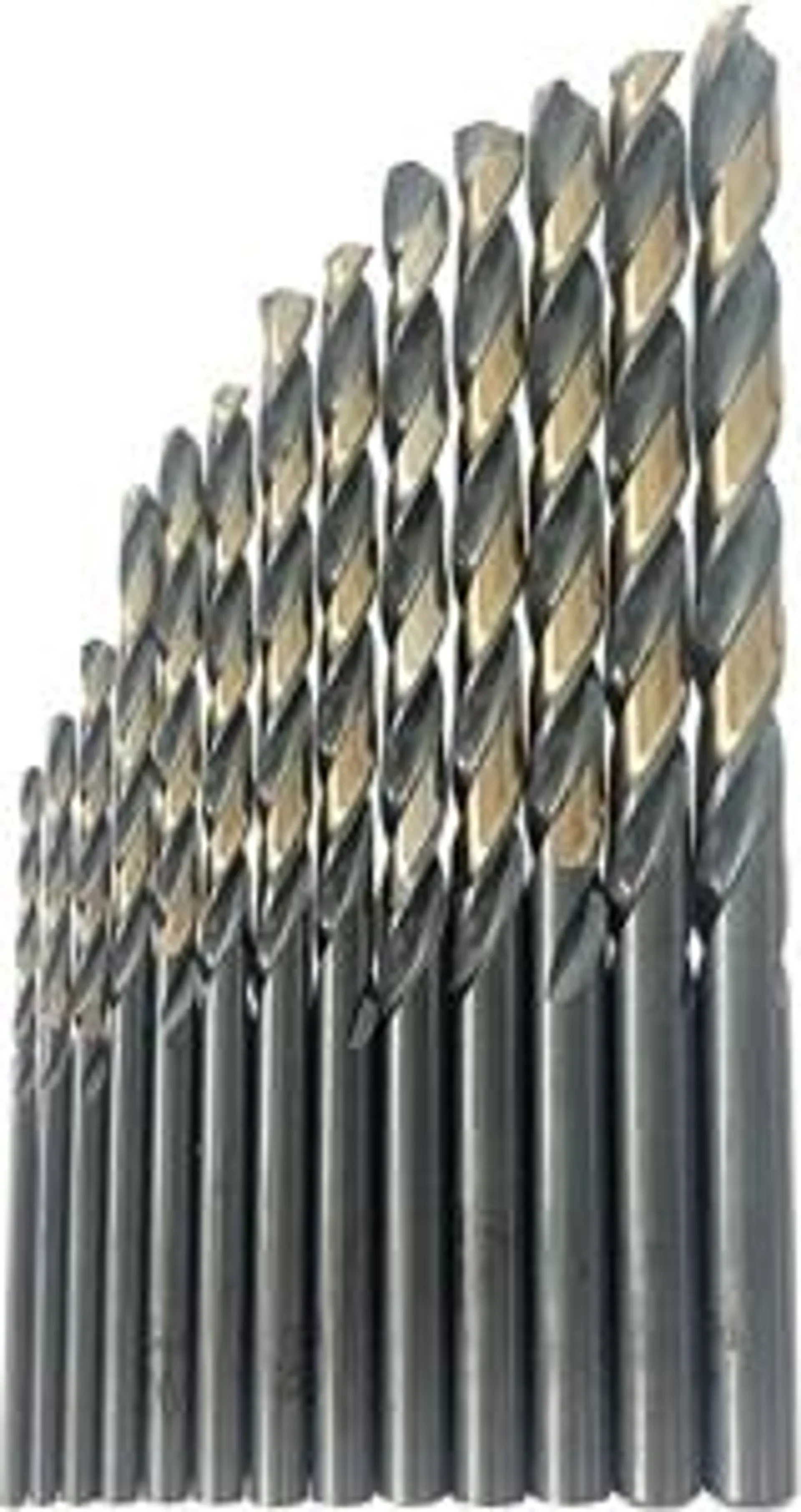 13 pc Gold Oxide Drill Bit Set