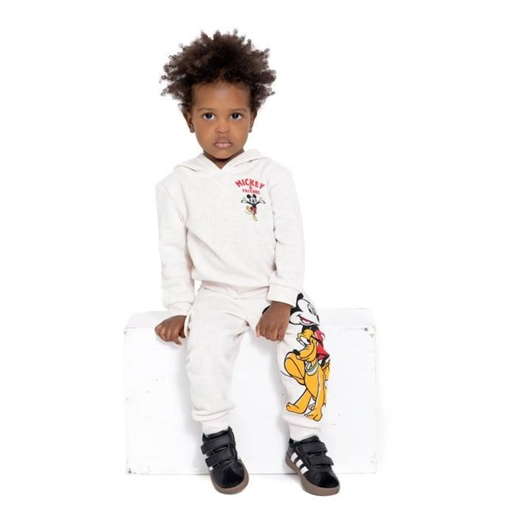 Mickey Mouse Toddler Boy Hoodie and Joggers Set, Sizes 12M-5T