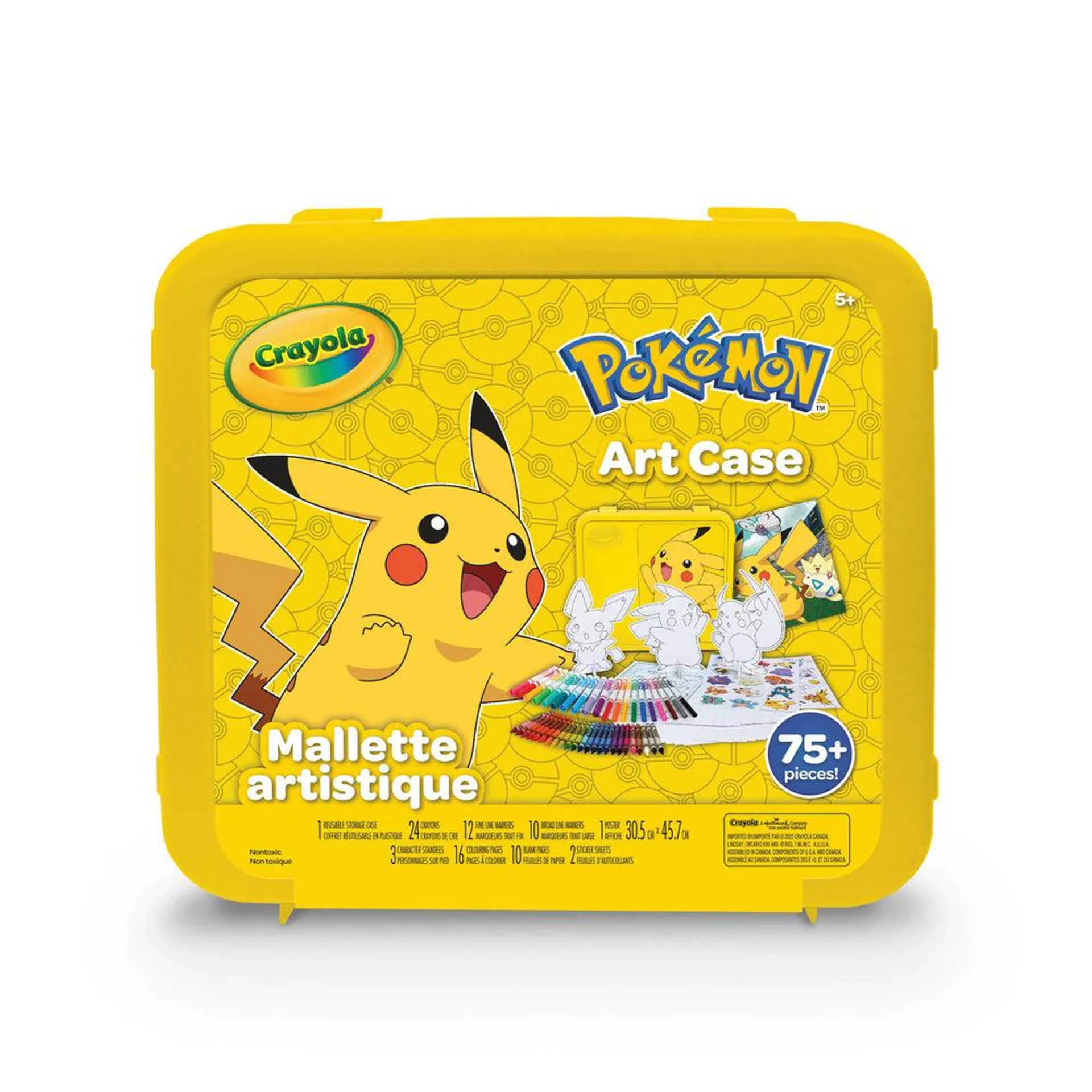 Crayola - Mallette artistique Pokémon