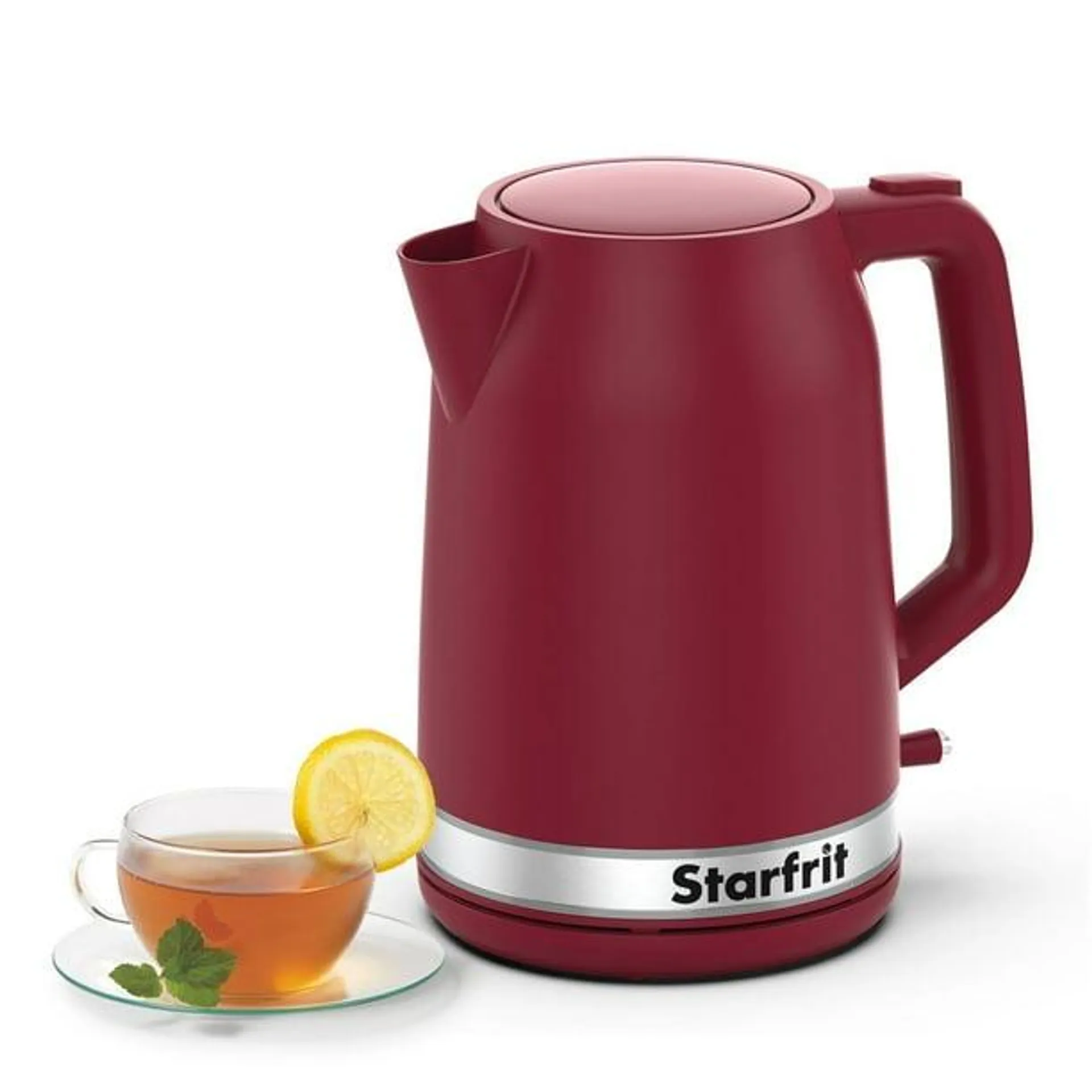 Starfrit Bouilloire électrique de 1,7L - Fuchsia