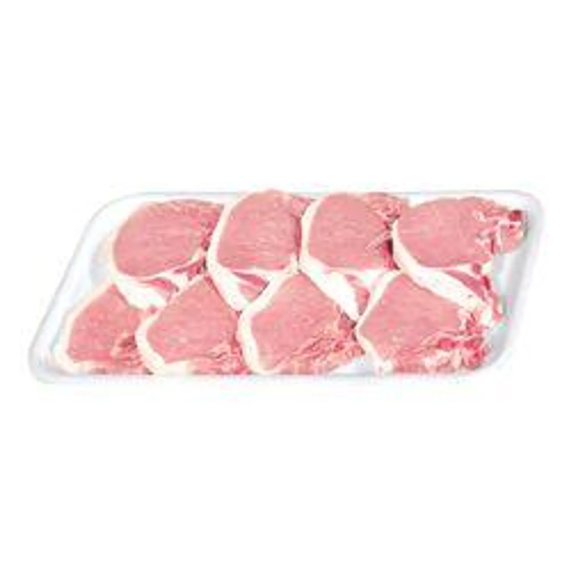 Center-Cut Pork Chops 6 per tray