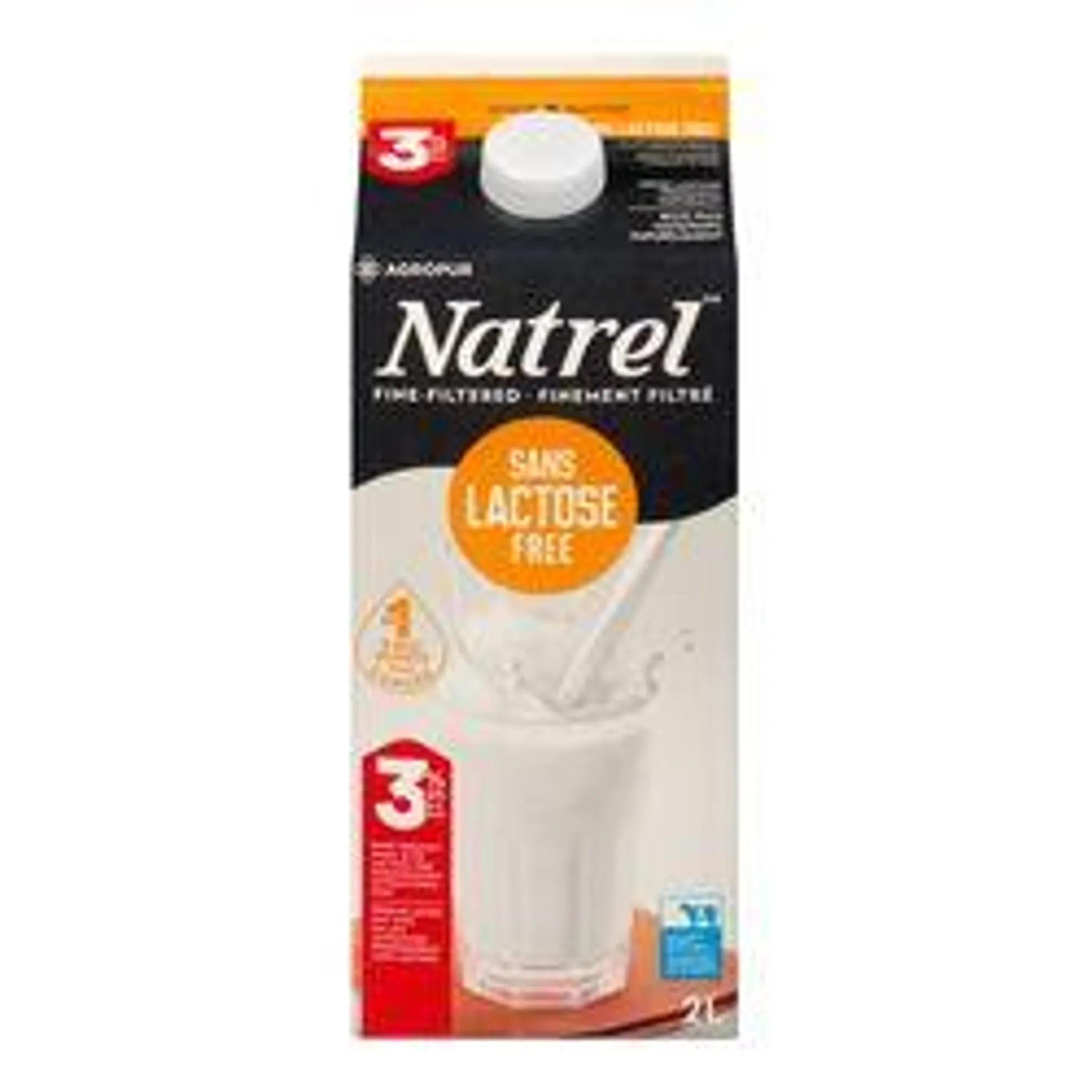 3.25% Lactose Free Milk, Fine-Filtered