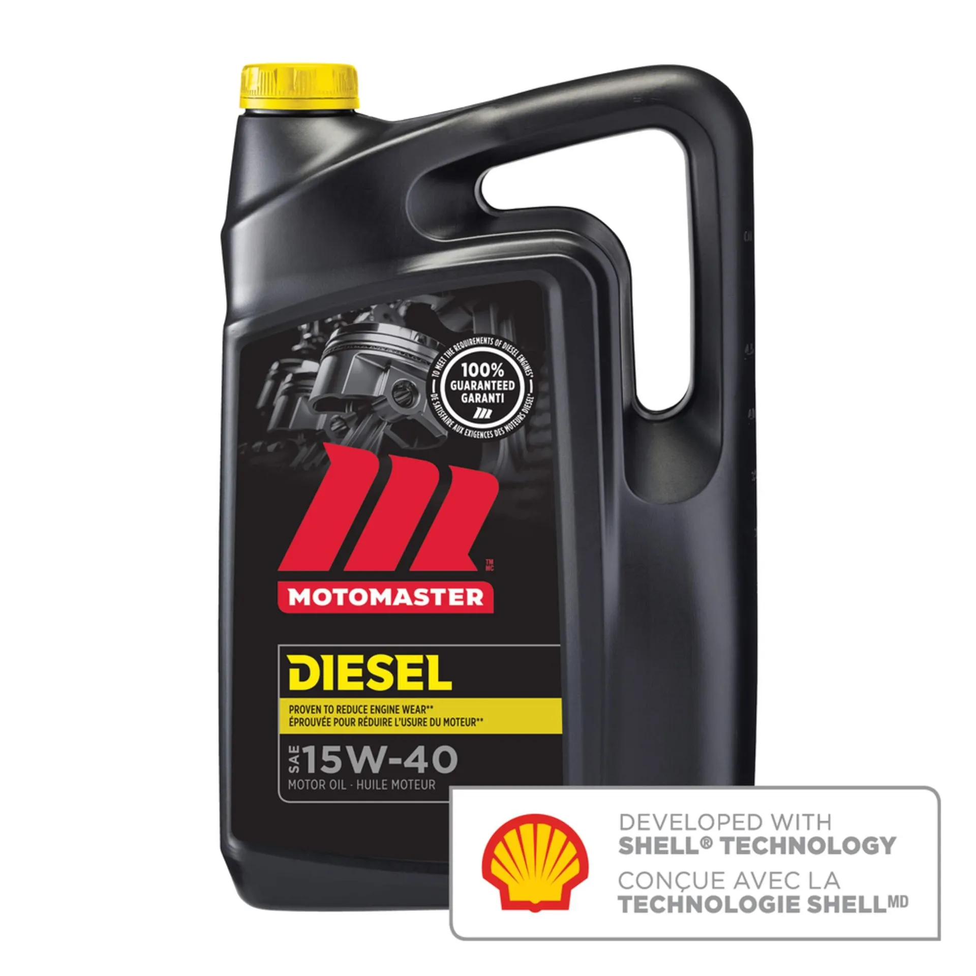 Huile pour moteur diesel classique MotoMaster 15W40, 5 L