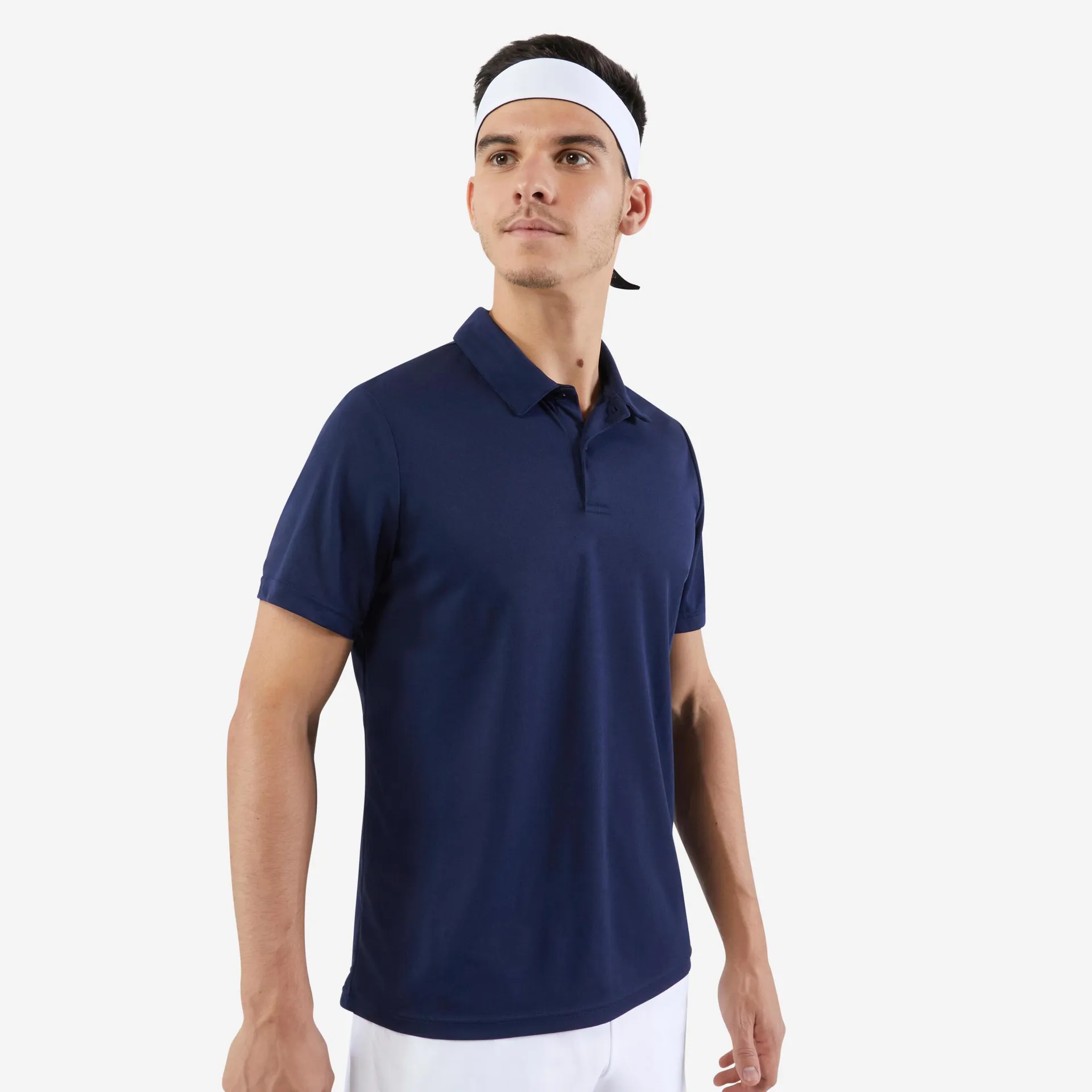 Polo de tennis manches courtes homme - Essential bleu