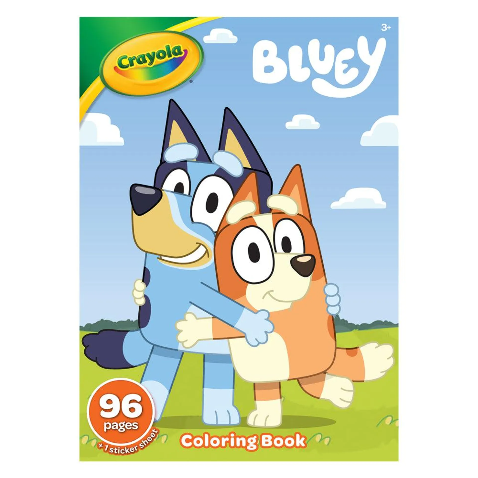 Crayola - cahier à colorier - 96 pages - Bluey