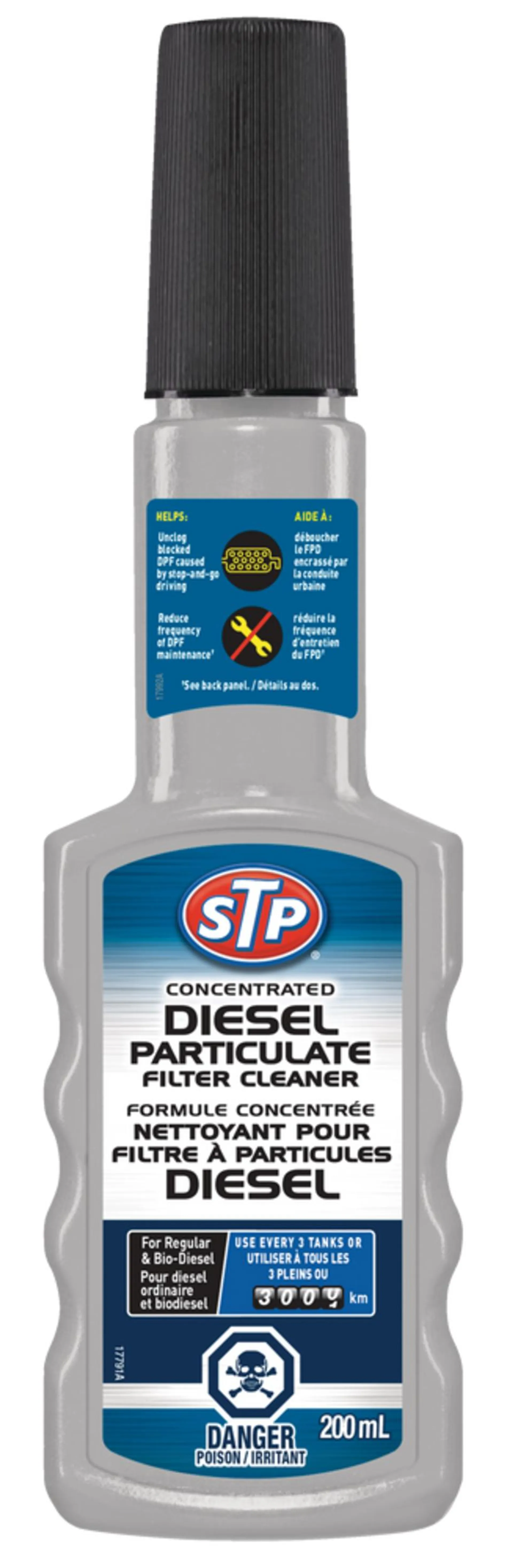 Nettoyant concentré filtre particules diesel STP 17991, 200 mL