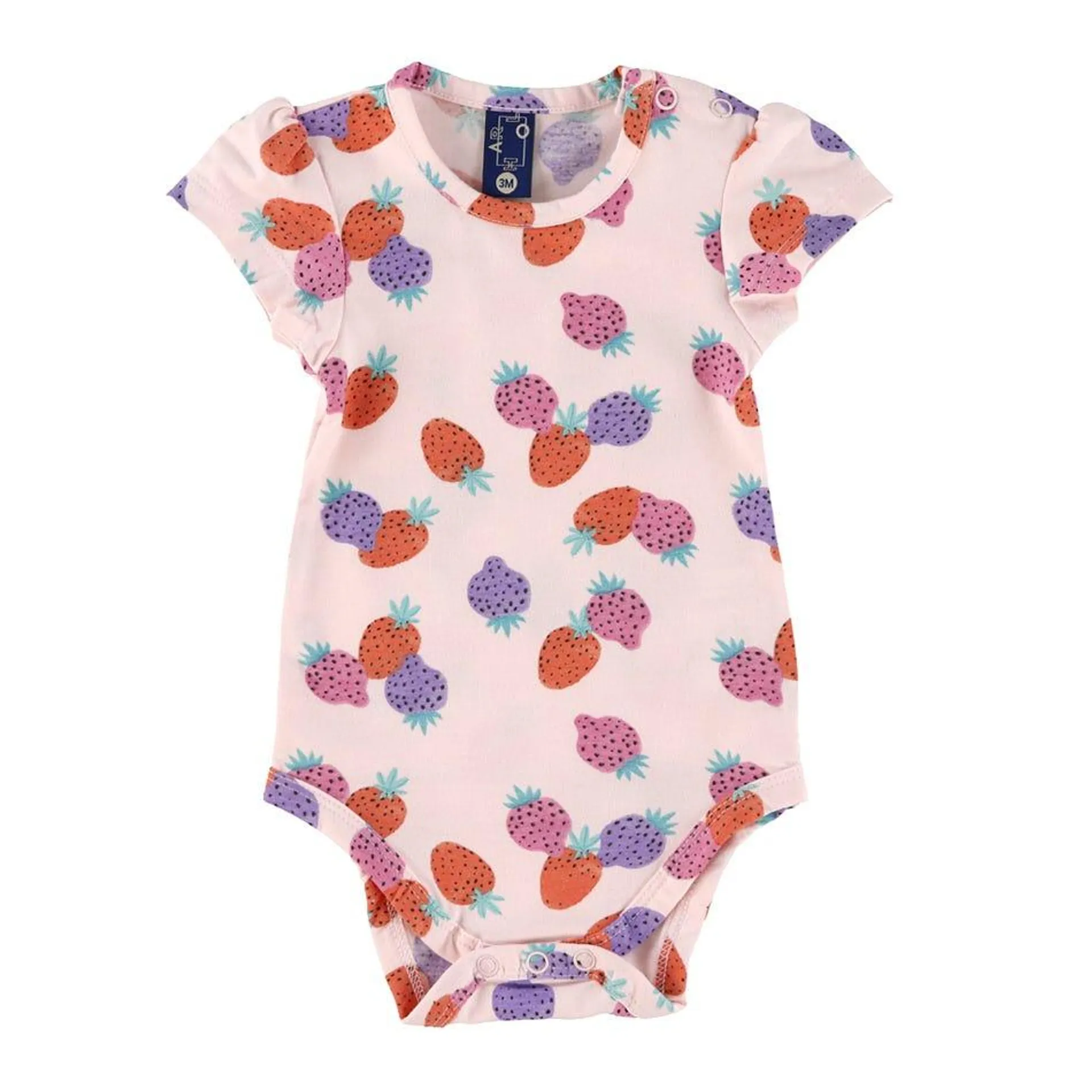 Strawberry Bodysuits 3-24m