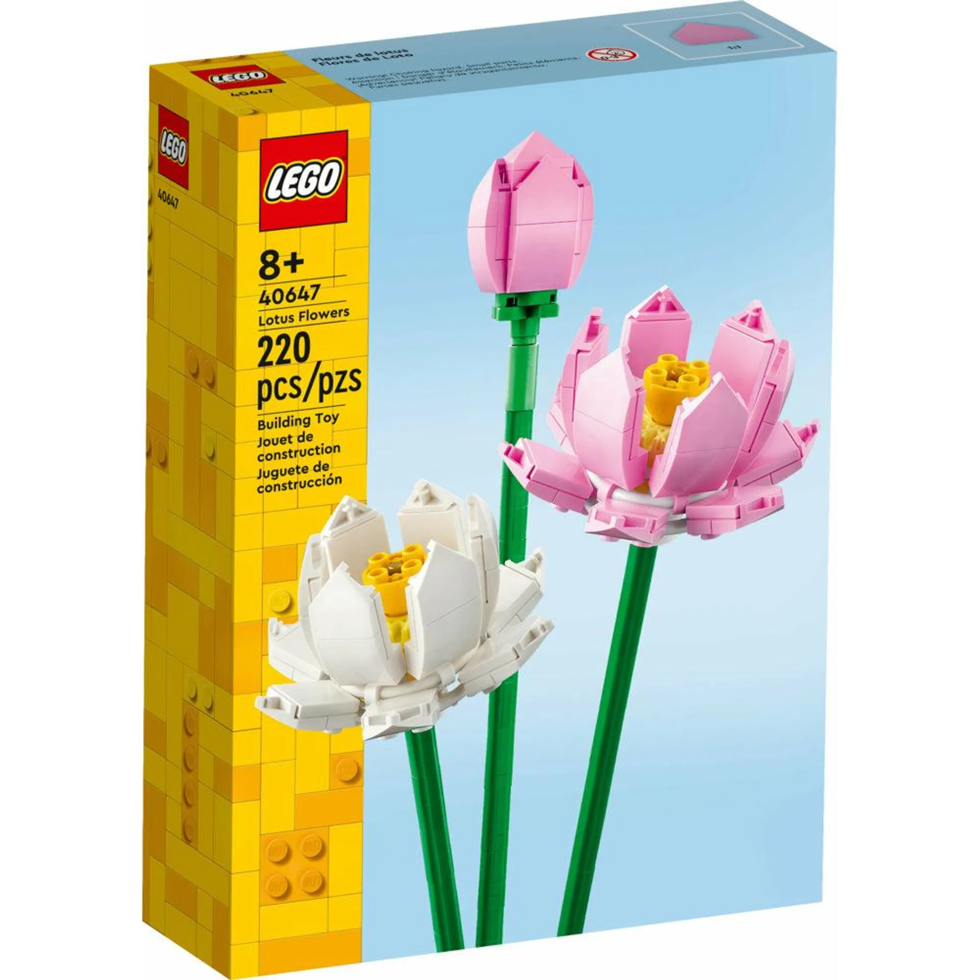 LEGO - Fleurs de lotus - 220 Pièces